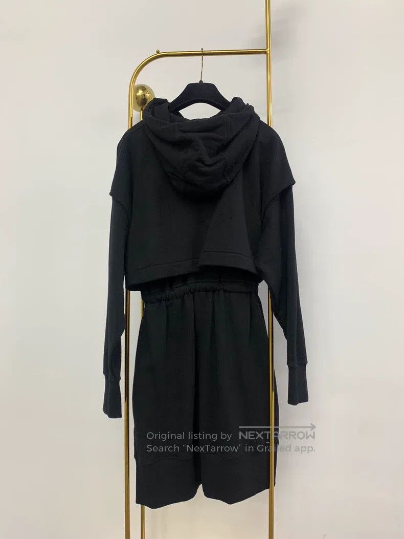 Fendi Fendi Black large logo waist-cinching sweater dress Size XS / US 0-2 / IT 36-38 - 3 Thumbnail