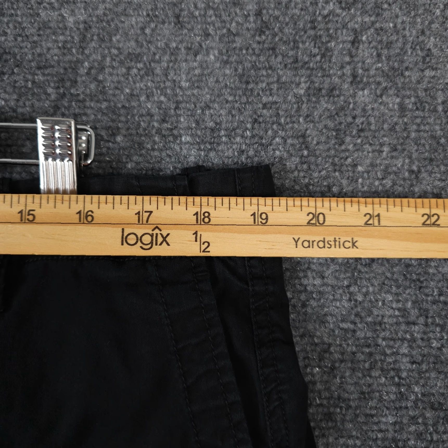 Vintage Chico's Pants Womens 3 US 16 Black Utility Jogger Elastic Waist Casual Outdoor Pants Size 38" / US 16 / IT 52 - 5 Thumbnail
