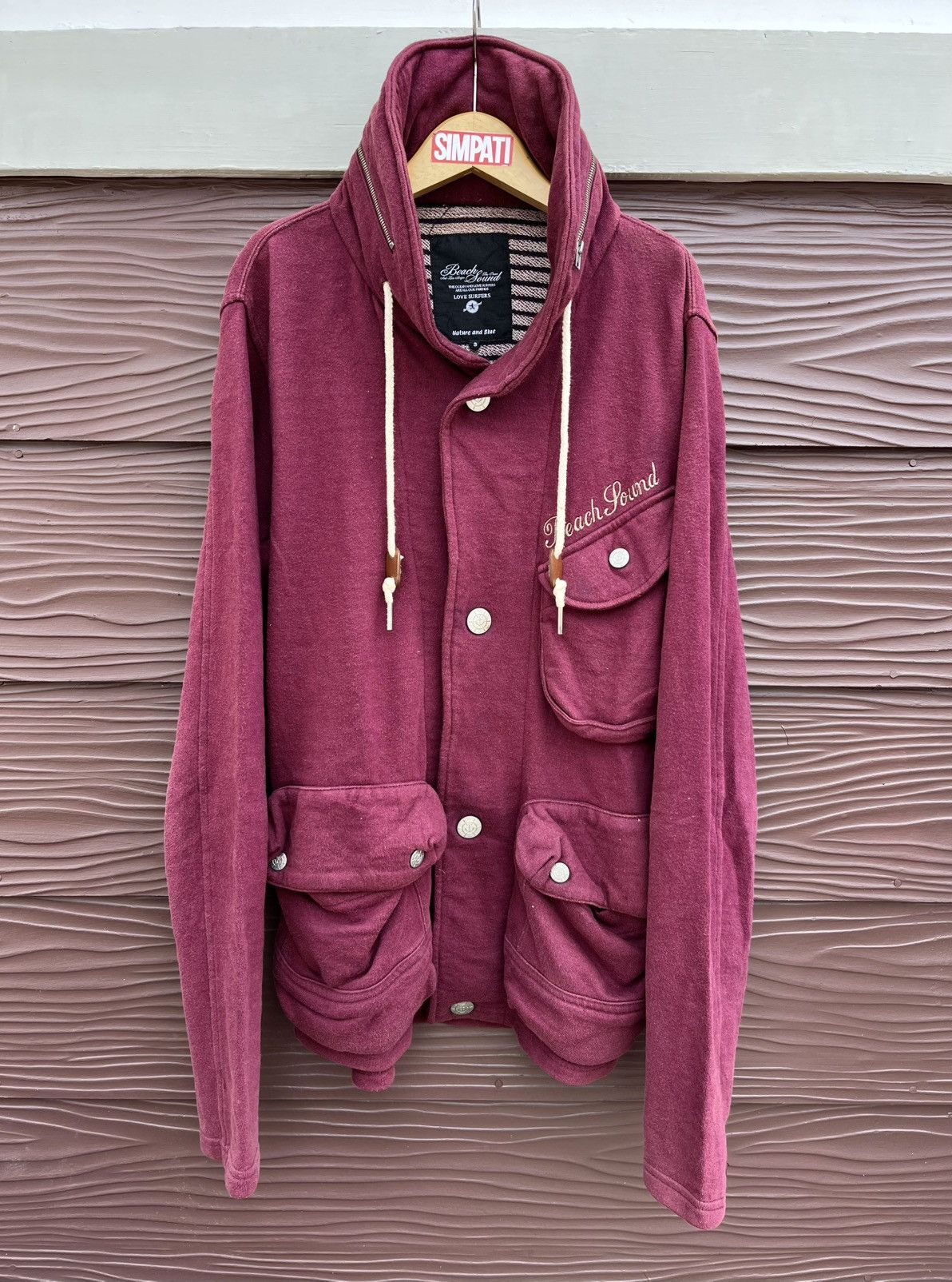 Japanese Brand Japanese Beach Sound Multi Pocket Hod Jacket Size US S / EU 44-46 / 1 - 1 Thumbnail