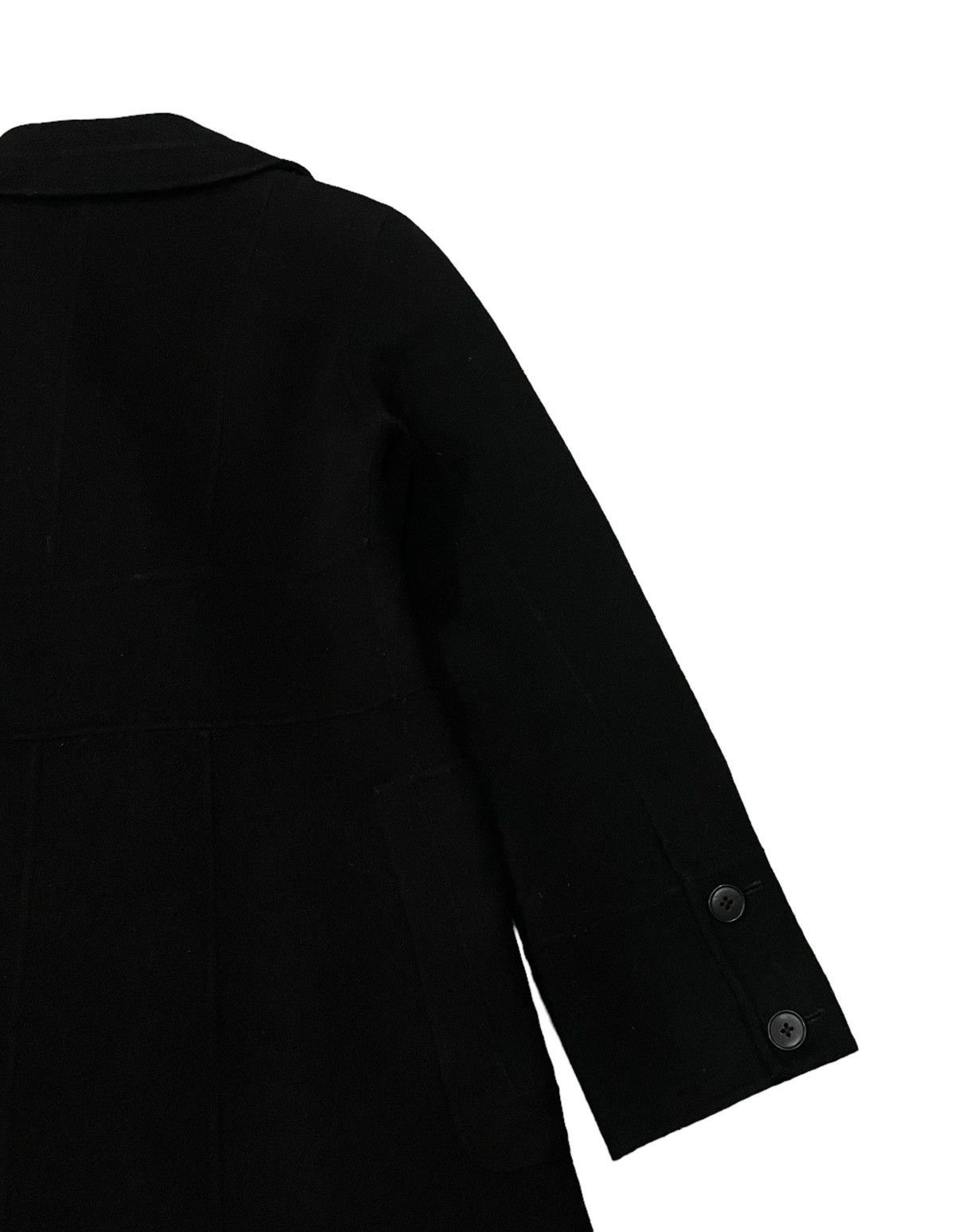 DKNY Vintage Donna Karan New York DKNY Wool Long Coat Jacket Size S / US 4 / IT 40 - 12 Thumbnail