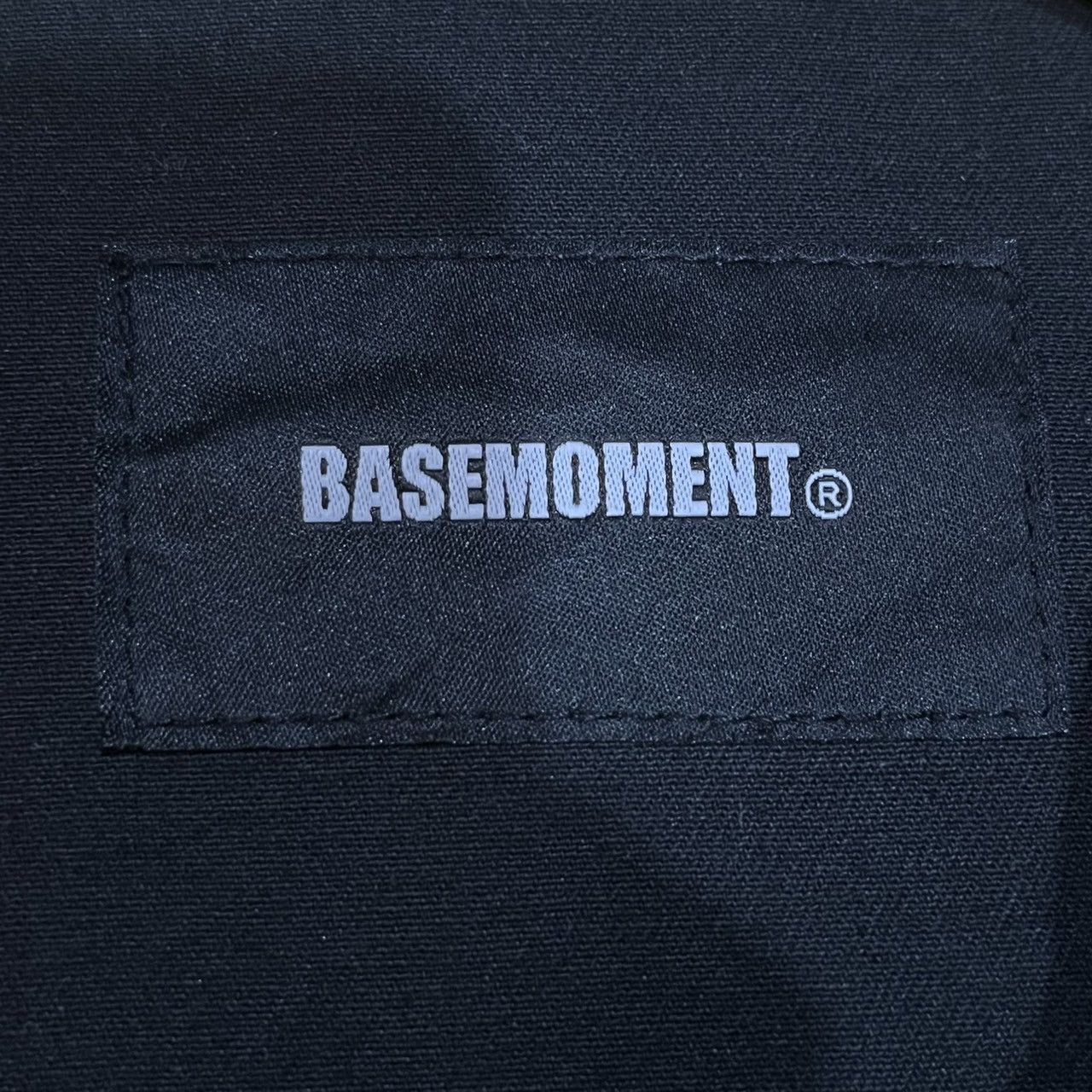 Japanese Brand basemoment jesuits cross black denim jacket Size US L / EU 52-54 / 3 - 6 Thumbnail