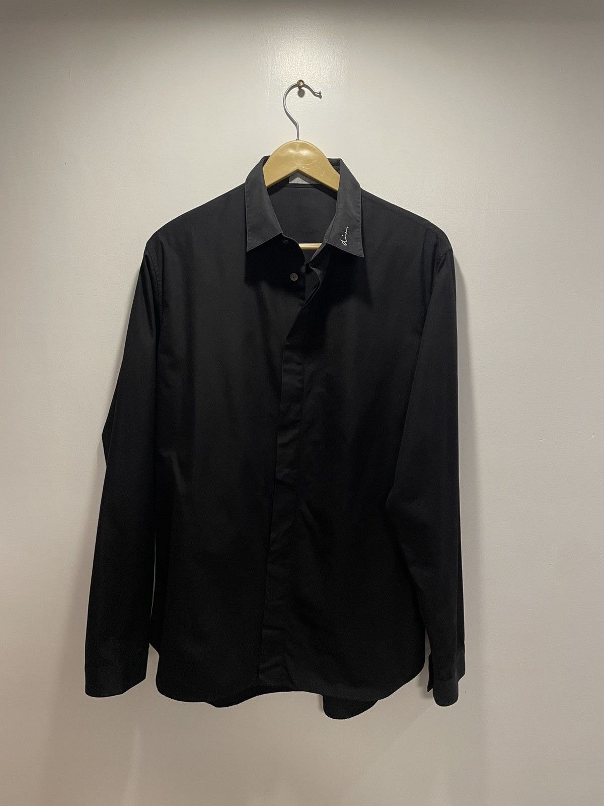 Dior Christian Dior Dior Shirt with Dior Embroidery Size US M / EU 48-50 / 2 - 2 Thumbnail
