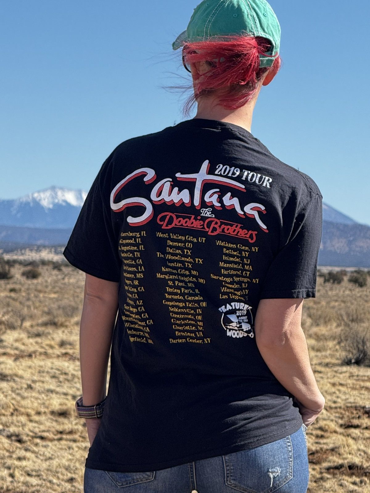 Band Tees Santana 2019 Supernatural Now Tour Tee Size M Size US M / EU 48-50 / 2 - 3 Thumbnail