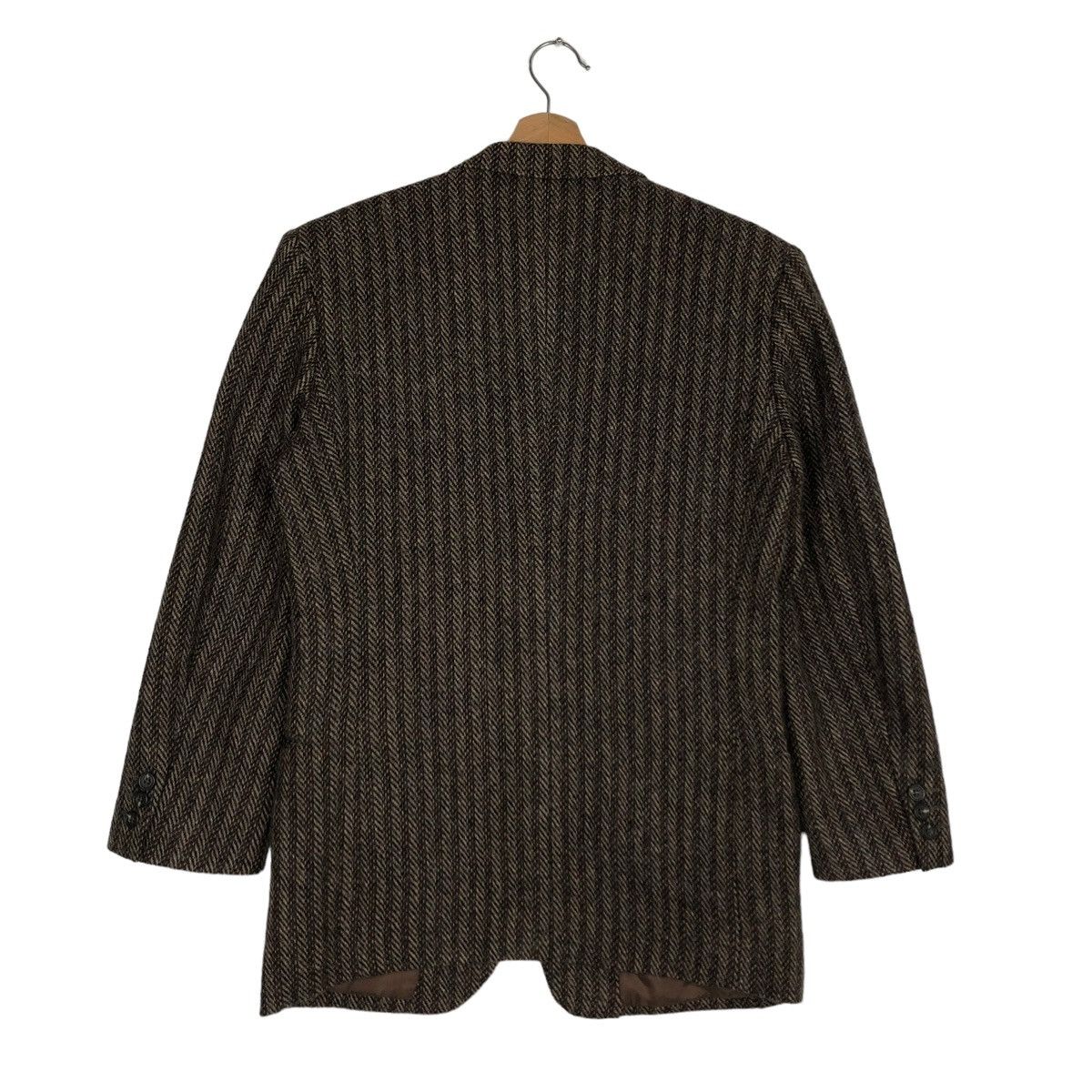 Vintage 💥Rare Double Breast Pin Striped Jacket Louis Feraud Paris Size US M / EU 48-50 / 2 - 9 Thumbnail