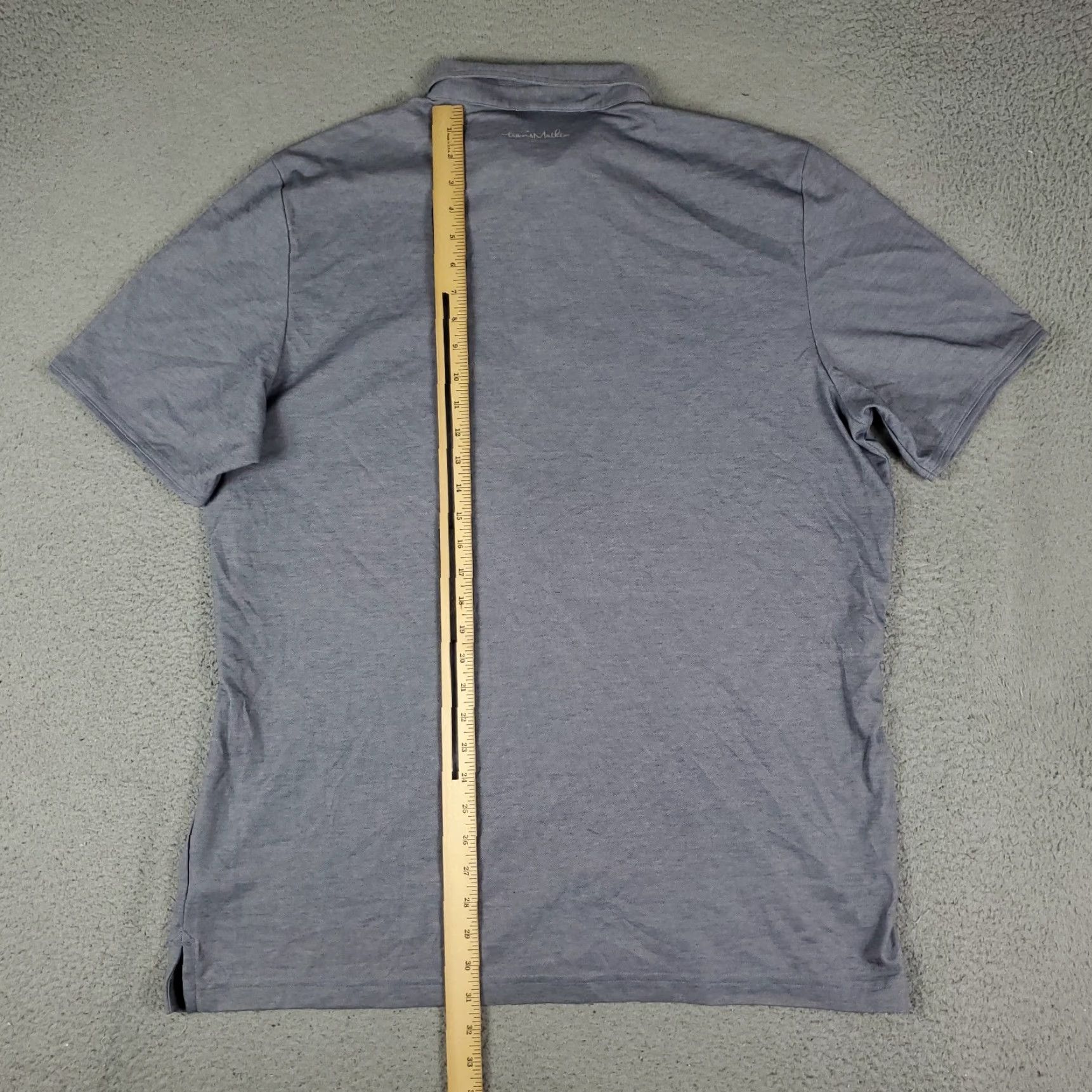TravisMathew Travis Mathew Polo Shirt Mens 2XL Blue Casual Short Sleeve Activewear Size US XXL / EU 58 / 5 - 4 Thumbnail