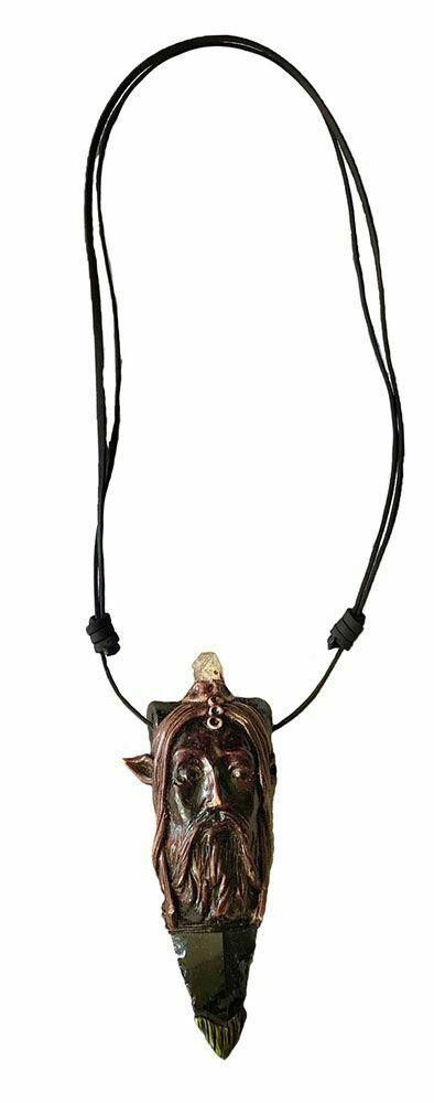 Designer New Black Artisan Hand Made Elf Necklace Size ONE SIZE - 1 Thumbnail