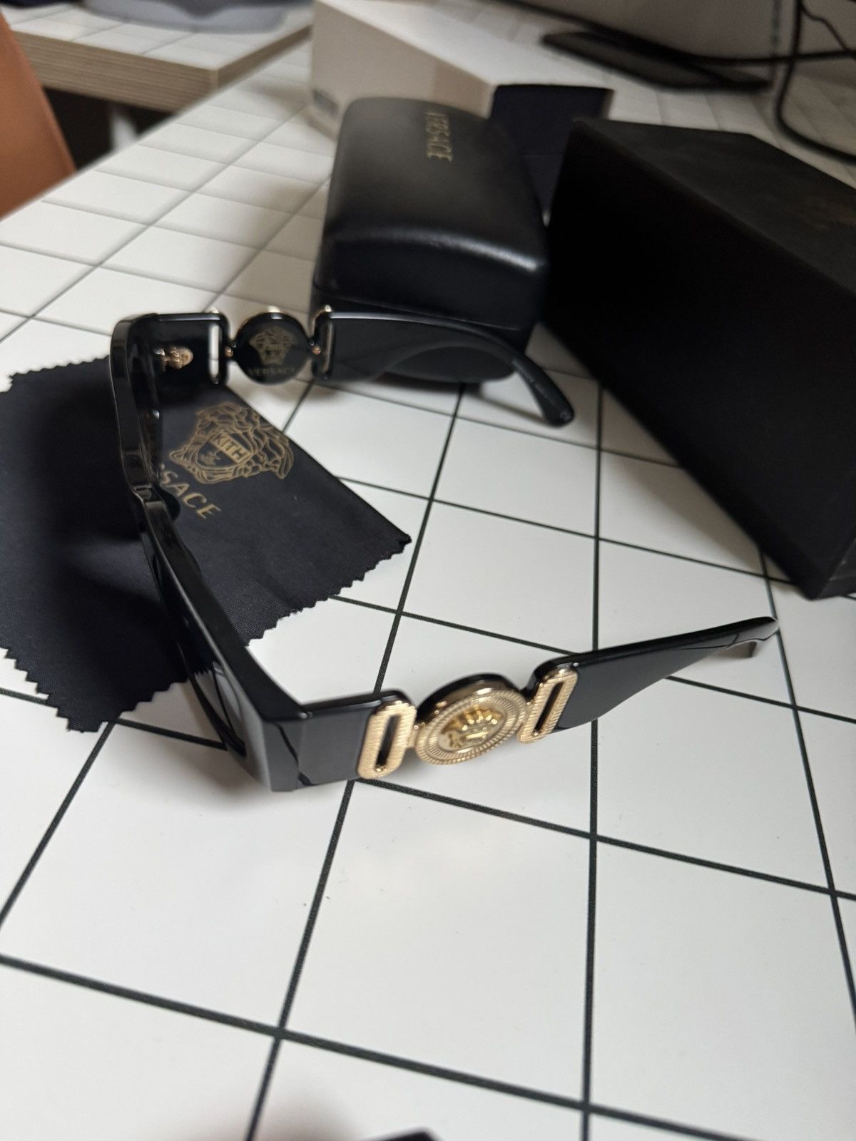 Kith × Versace Kith x Versace Biggie sunglasses Size ONE SIZE - 2 Thumbnail