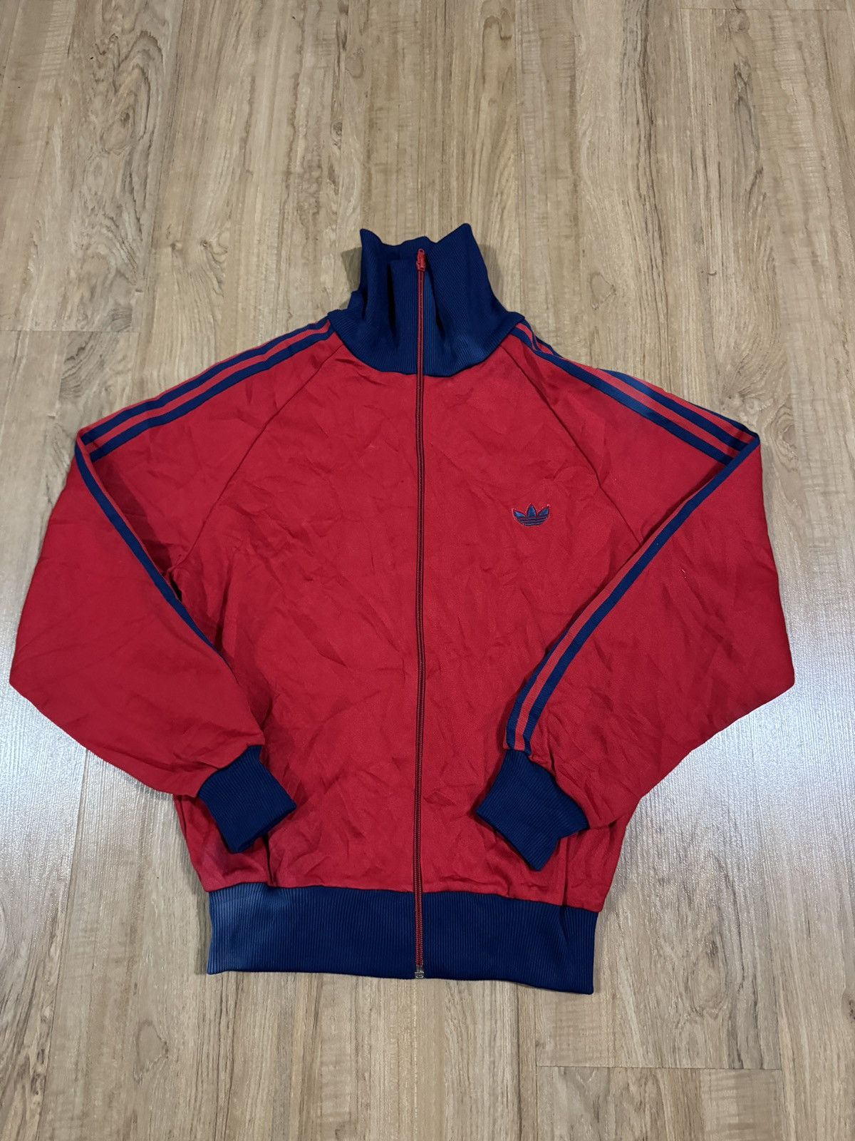 Adidas × Japanese Brand × Vintage Vintage 80's Adidas Tracktop Size US M / EU 48-50 / 2 - 1 Thumbnail
