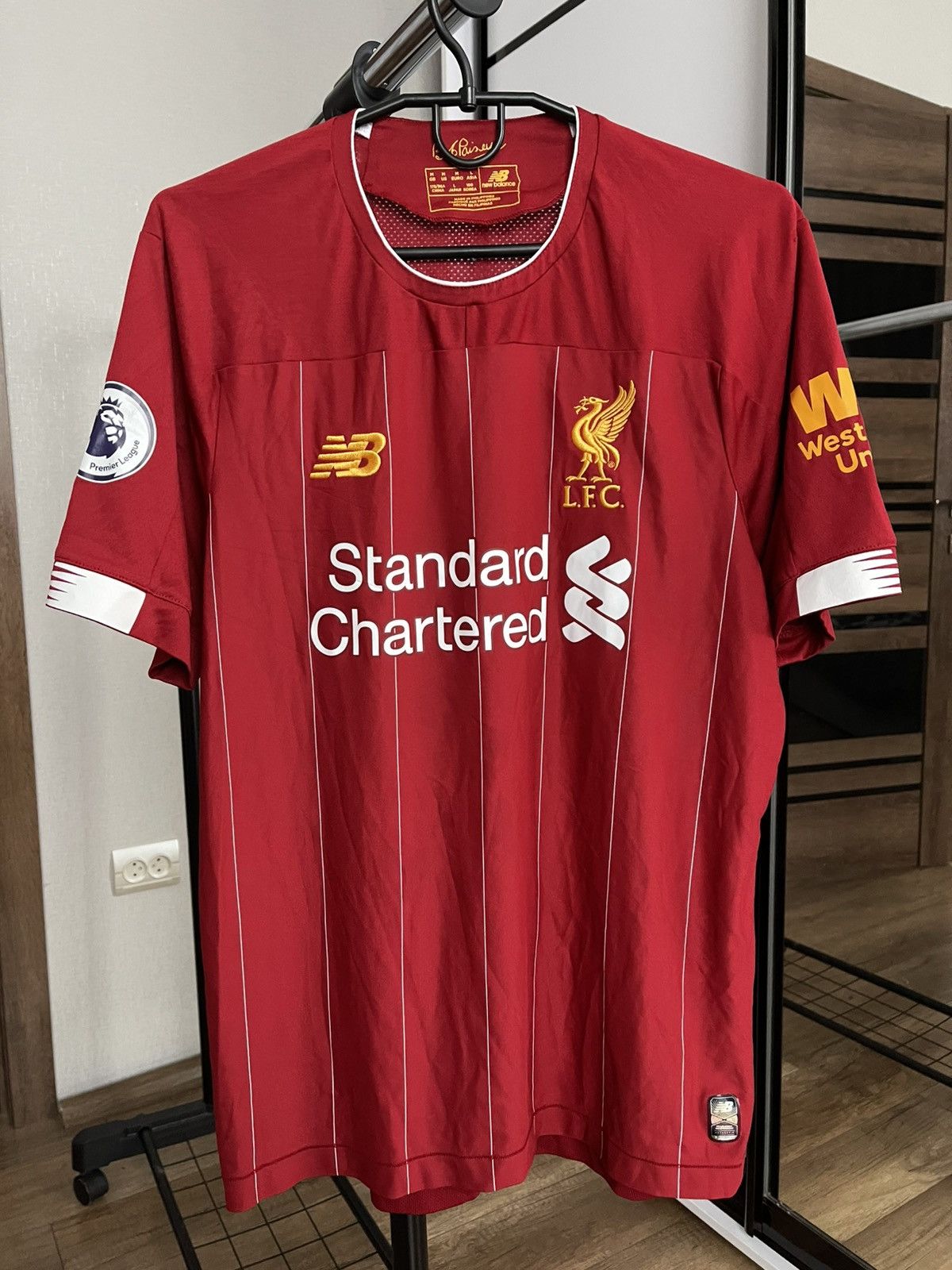 New Balance 2019/2020 Liverpool New Balance Soccer Jersey Kit Shirt Tee Size US M / EU 48-50 / 2 - 1 Thumbnail