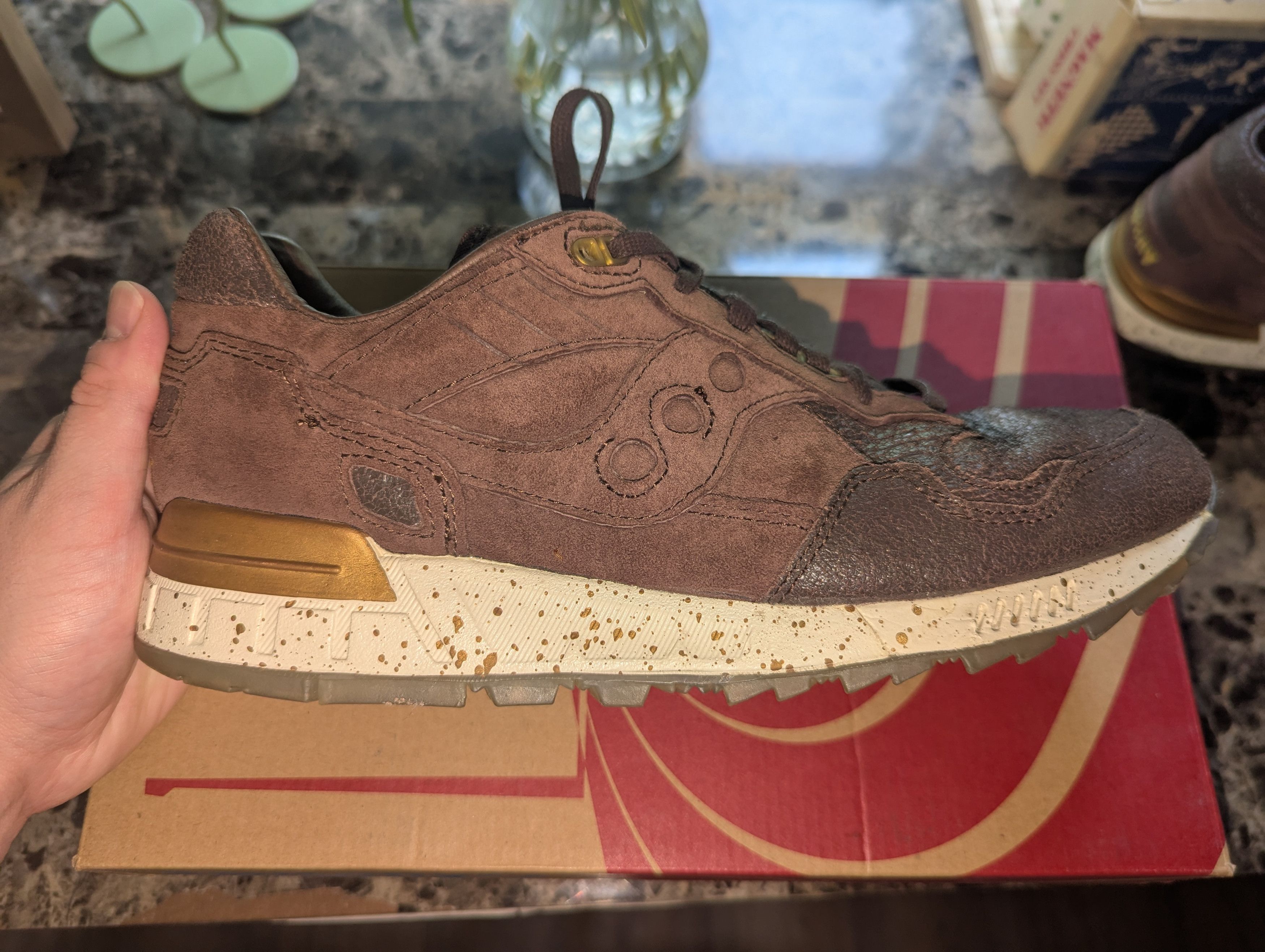Saucony Saucony Shadow 5000 'Chocolate Pack' Size US 9 / EU 42 - 3 Thumbnail