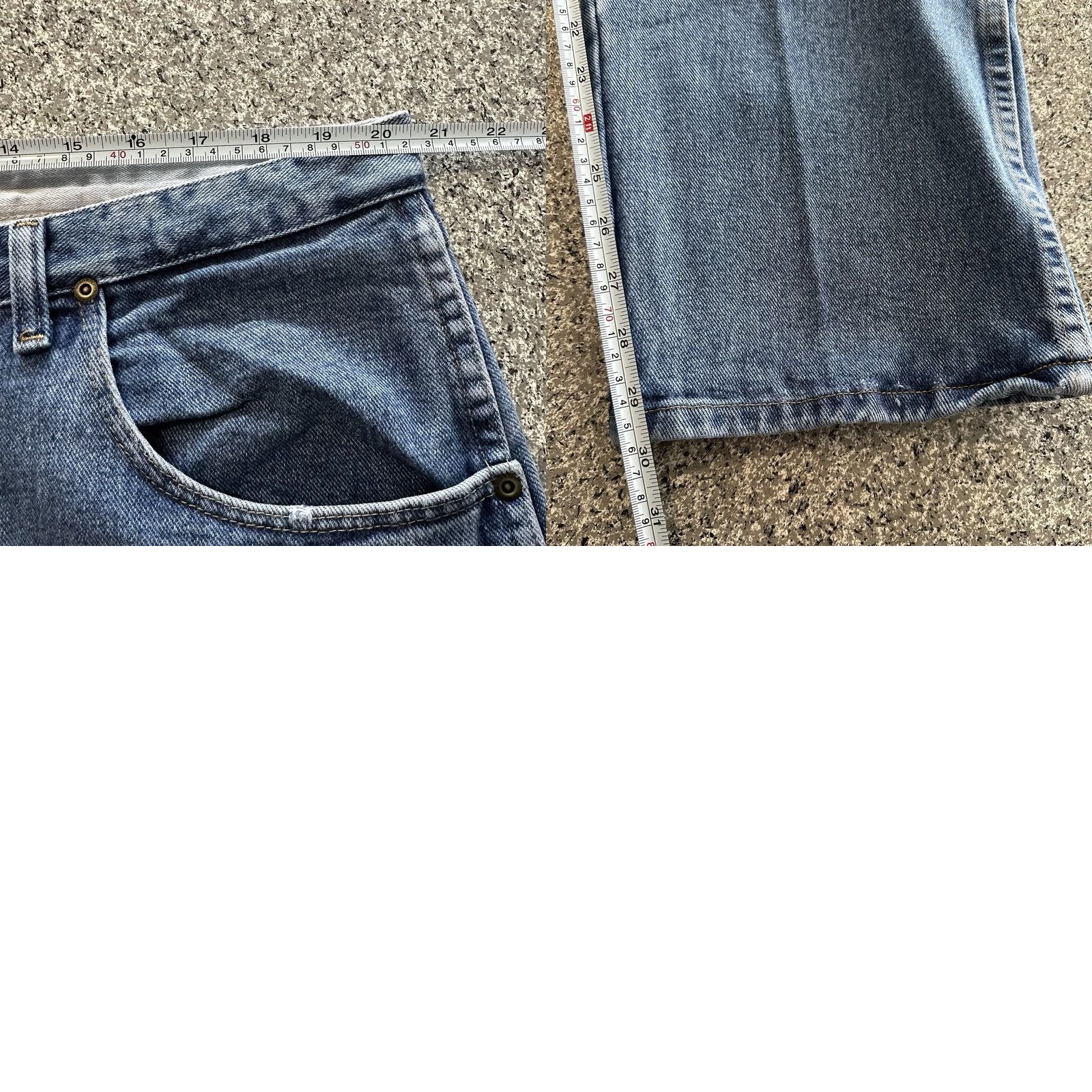 Wrangler Wrangler Jeans Mens 42x30 Rugged Wear Relaxed Fit Light Wash Denim Size US 42 / EU 58 - 8 Thumbnail