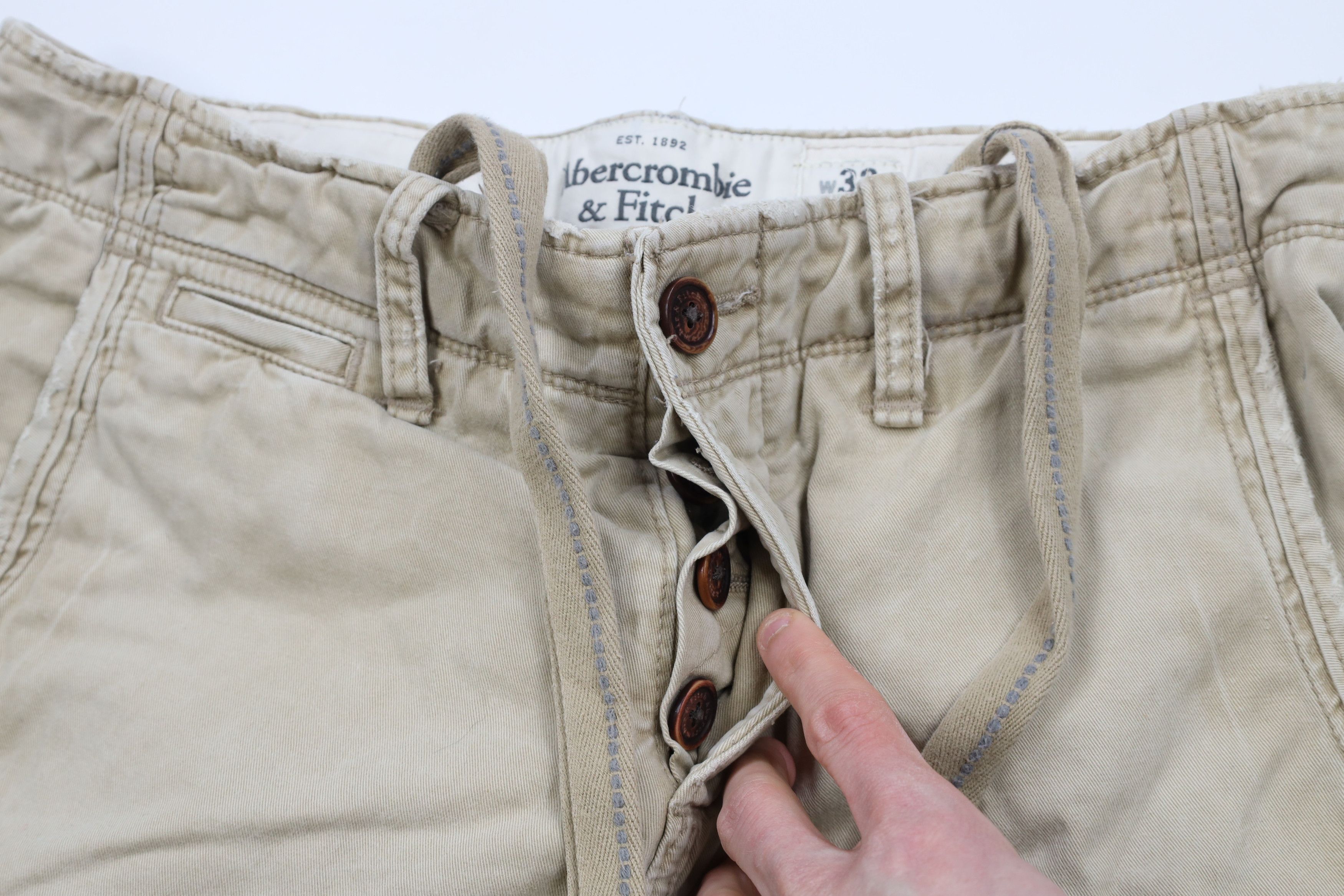 Abercrombie & Fitch × Vintage Vintage Abercrombie and Fitch Button Fly Wide Leg Pants Size US 32 / EU 48 - 6 Thumbnail