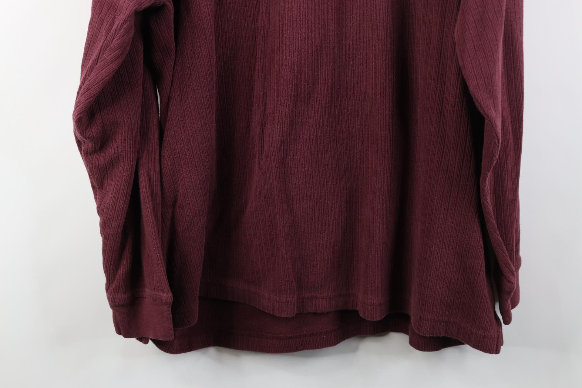 Vintage Vintage 90s Streetwear Thermal Ribbed Knit Henley T-Shirt Size US XL / EU 56 / 4 - 11 Thumbnail