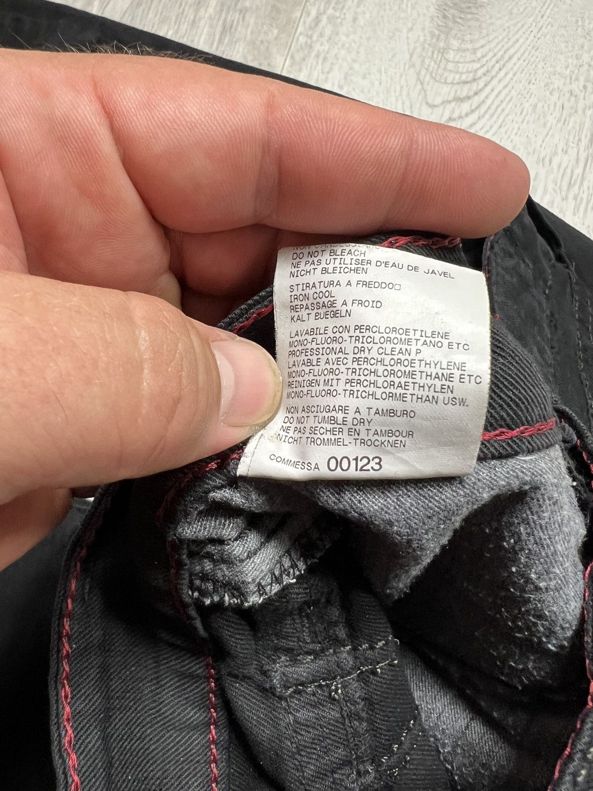 Marithe + Francois Girbaud Vintage Marithe Francois Girbaud Jeans Black Denim Pant MFG Size 27" / US 4 / IT 40 - 16 Thumbnail
