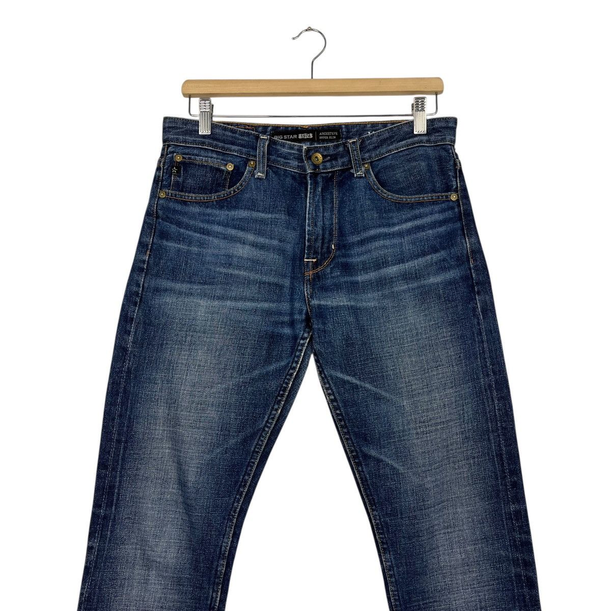 Big Star Vintage Big Star Selvedge Denim Jeans Size US 30 / EU 46 - 3 Thumbnail