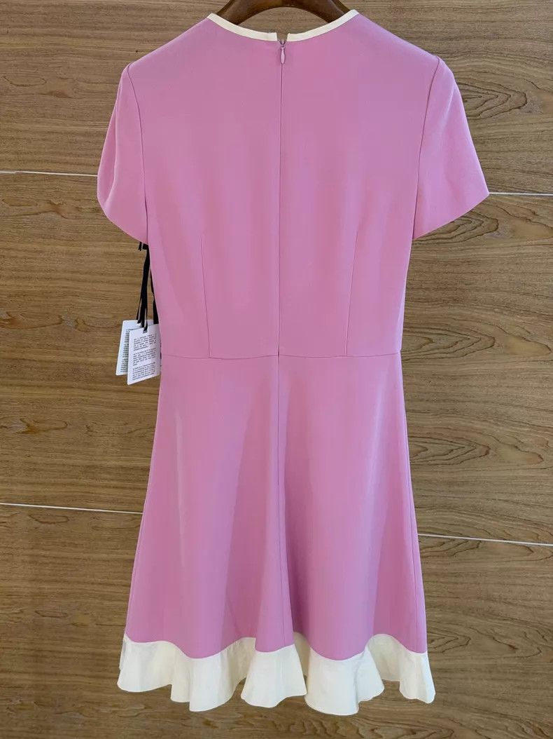 Valentino Valentino Pink bow dress Size XS / US 0-2 / IT 36-38 - 5 Thumbnail