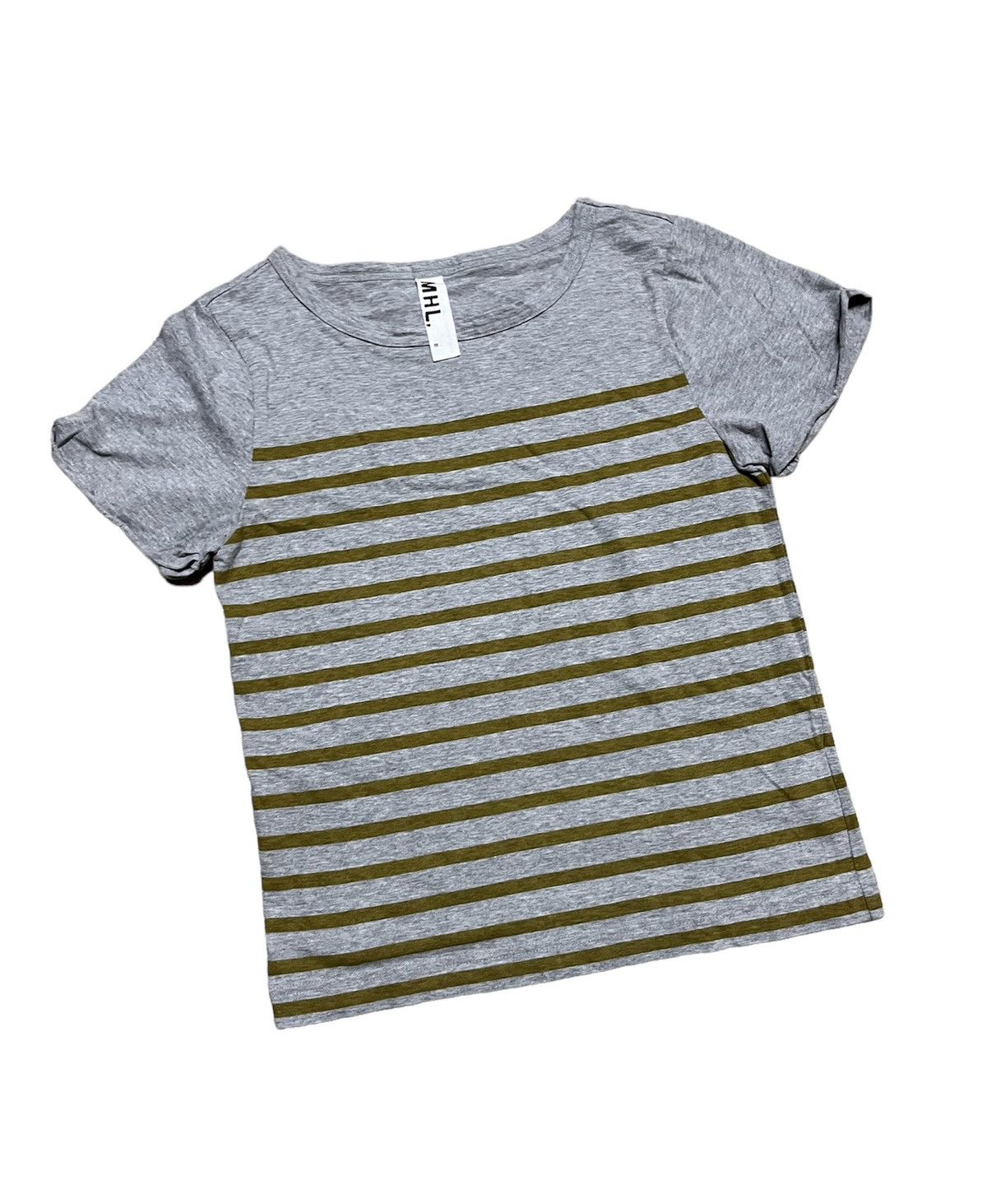 Margaret Howell M.H.L Stripe Design Tee Japan 🇯🇵