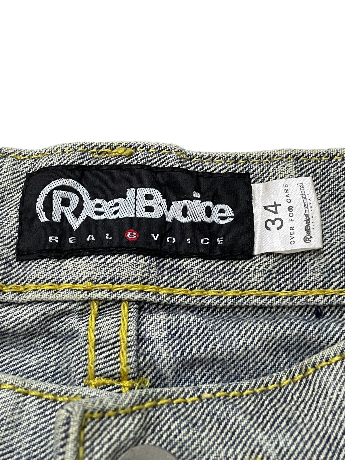 Artful Dodger × Ed Hardy Real Bvoice Painted Dirty Baggy Loose Jeans Size US 34 / EU 50 - 21 Thumbnail