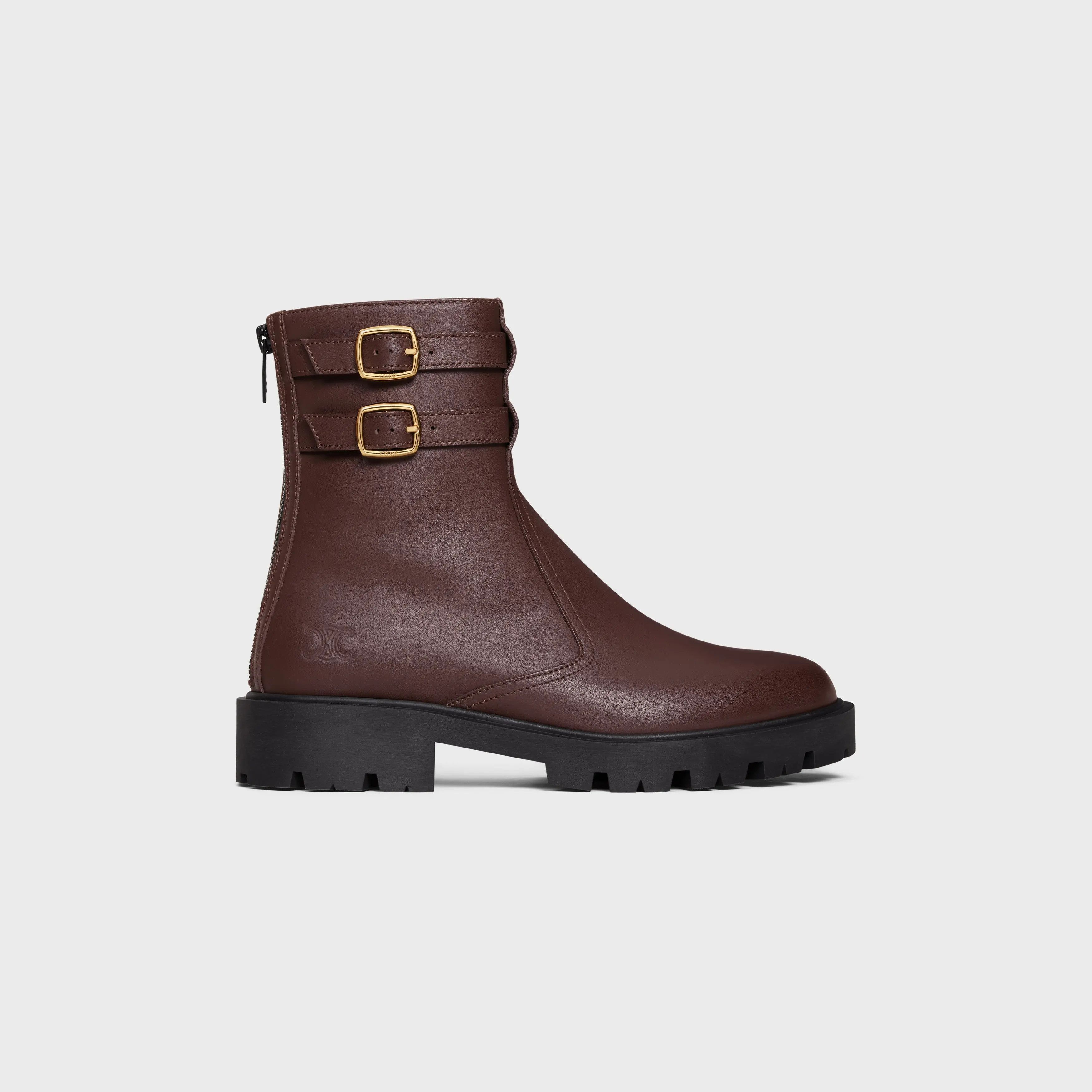Celine o1bcso1str1225 356723554C Double Buckle Zipped Boots Size US 6 / IT 36 - 1 Thumbnail