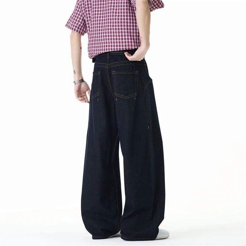 Vintage Chic Contrast stitched Design Men's Jeans Size US 33 - 4 Thumbnail