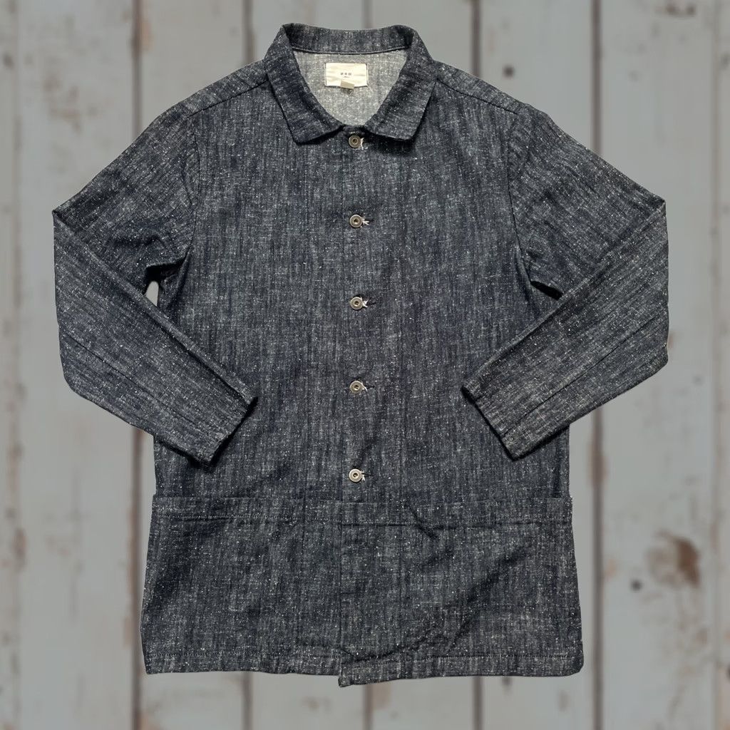 Vintage Zed Seattle By Ty Ziskis Cotton Silk Chore Shirt-Jacket Made In USA Size 2 (M) Blue Unisex Adults Workwear 2 Vintage USA Heritage 90s Mens Womens Size US XS / EU 42 / 0 - 1 Thumbnail