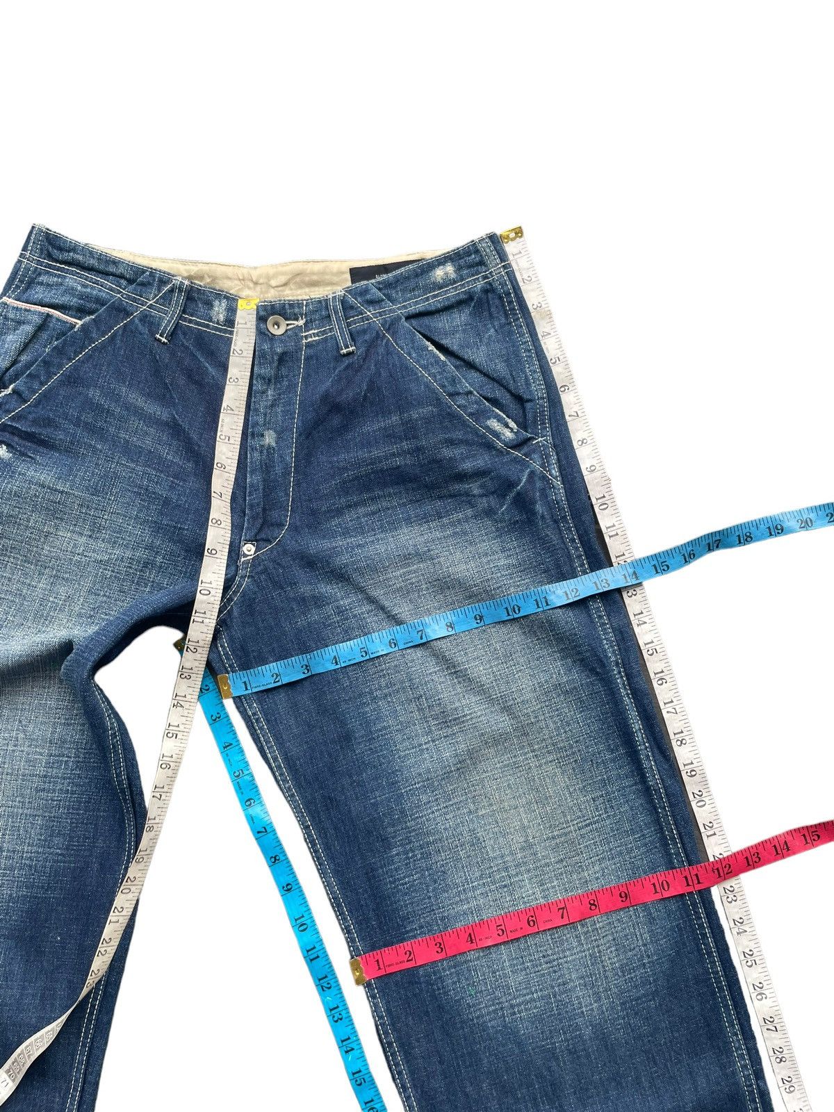 Global Work × Japanese Brand Global Work Work Denim Size US 34 / EU 50 - 18 Thumbnail