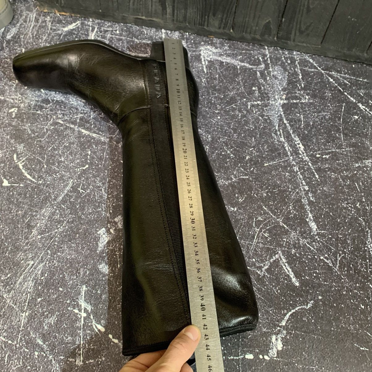 Prada Prada Leather Boots Size 40 Size US 10 / IT 40 - 18 Thumbnail