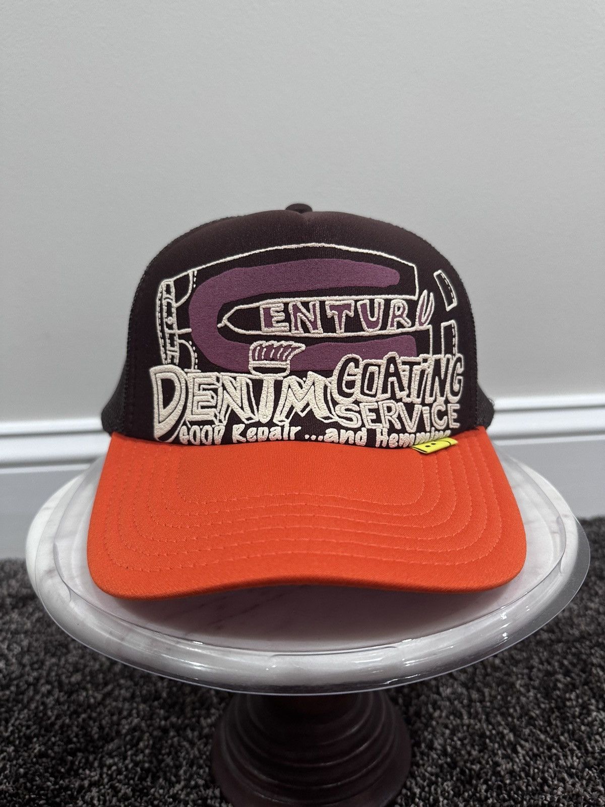 Kapital Kapital Century Denim Coating Service Brown/Orange Hat Size ONE SIZE - 10 Thumbnail