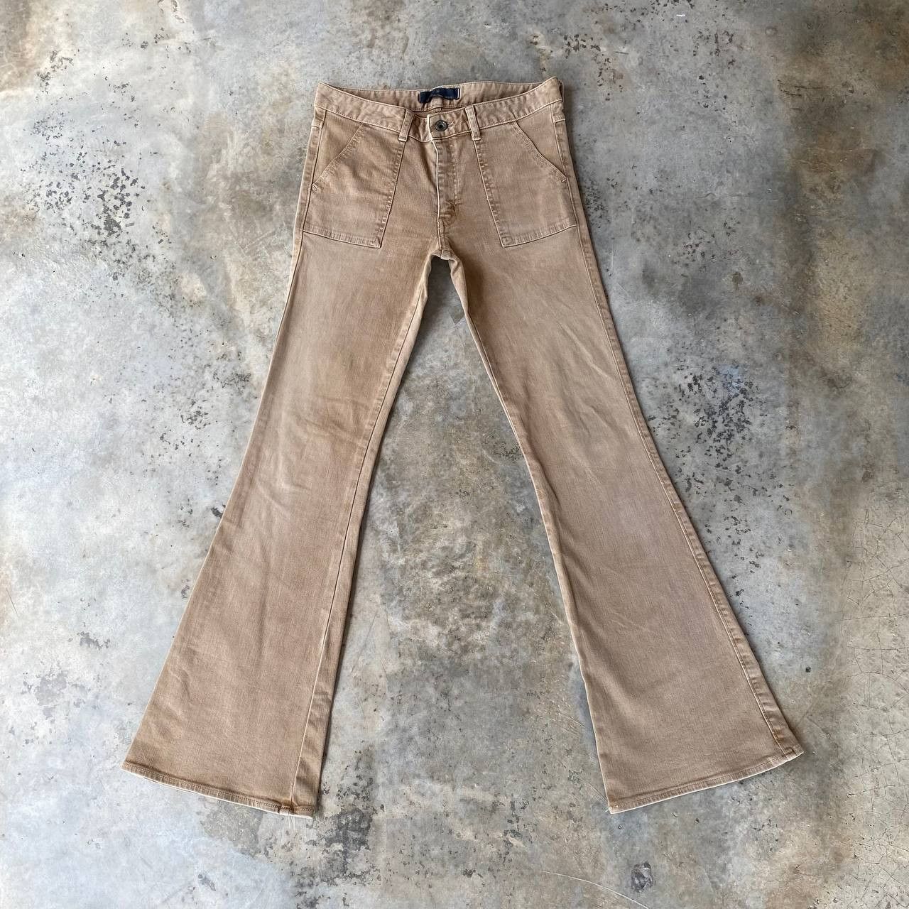 Hysteric Glamour SUPER FLARED JAPAN🎌EDICONSCIOUS PANT LOWRISE SLIM W29X31.5" Size US 29 - 5 Thumbnail