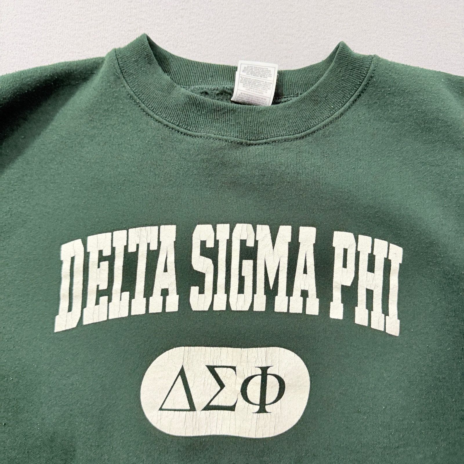 Vintage Vintage Delta Sigma Pi Michigan State Sweatshirt Size 2XL Size US XXL / EU 58 / 5 - 3 Thumbnail