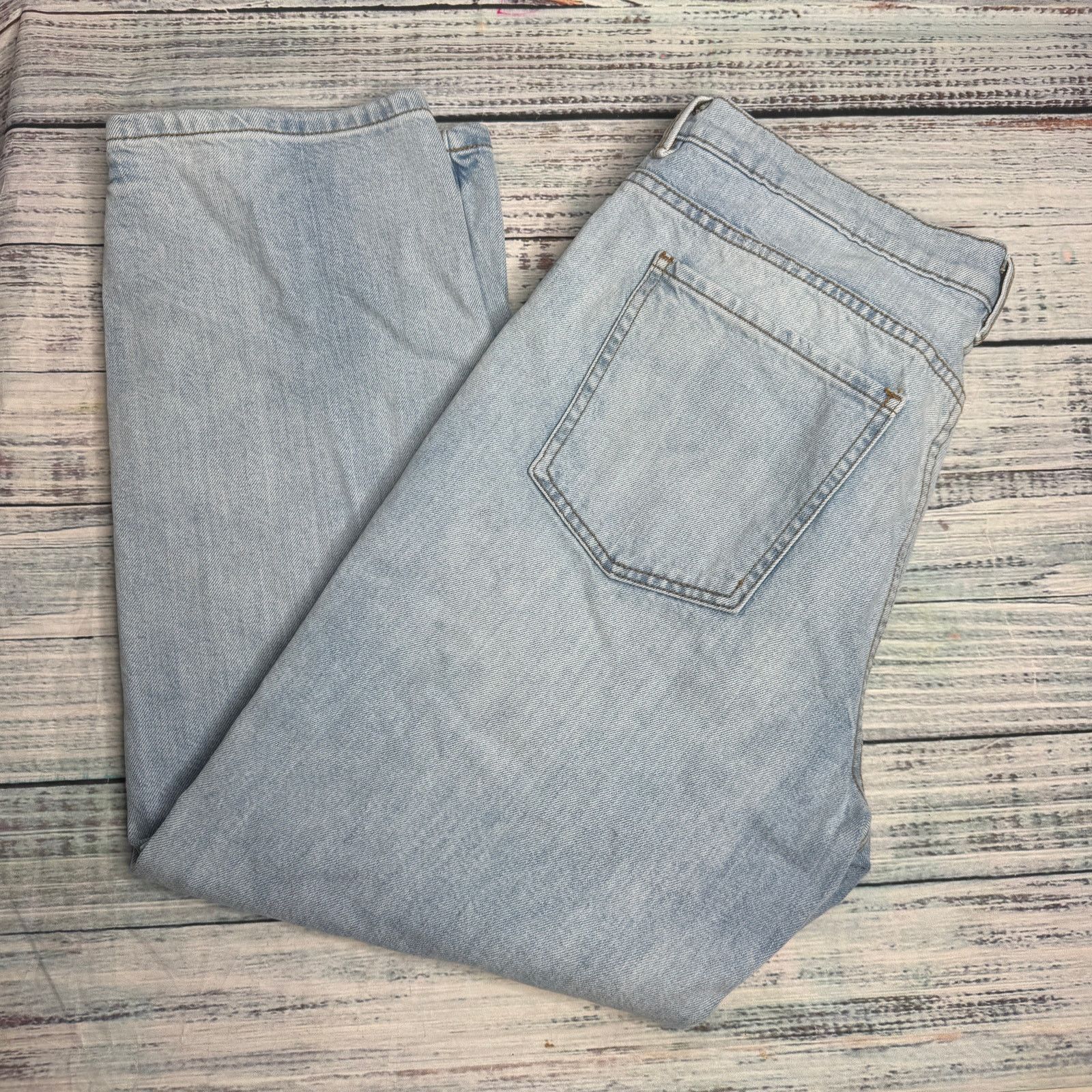 Banana Republic Banana Republic Vintage Straight Jeans Light Wash 30 Size 30" / US 8 / IT 44 - 4 Thumbnail