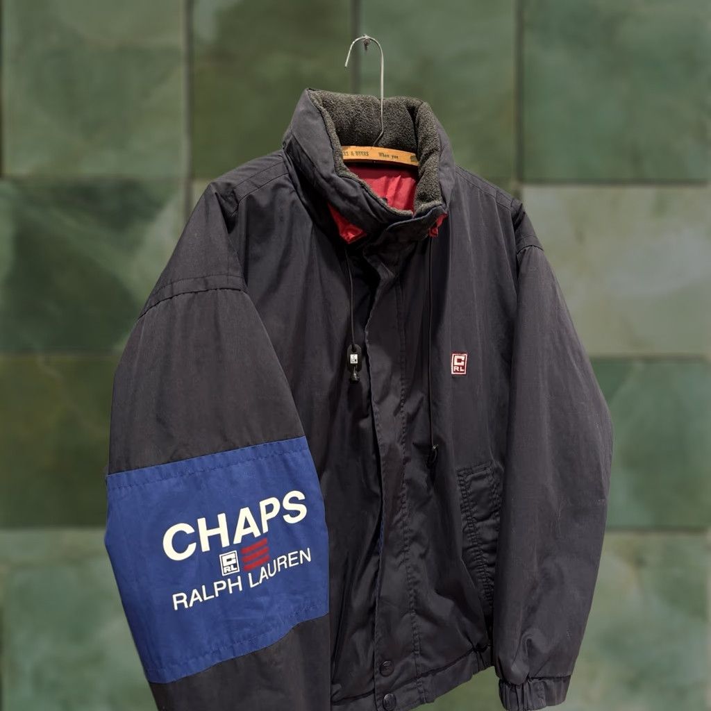 Ralph Lauren VINTAGE Ralph Lauren Chaps Puffer Jacket Blue Men’s Coat L Mens Blue Puffer Jacket 90s Size US L / EU 52-54 / 3 - 1 Thumbnail