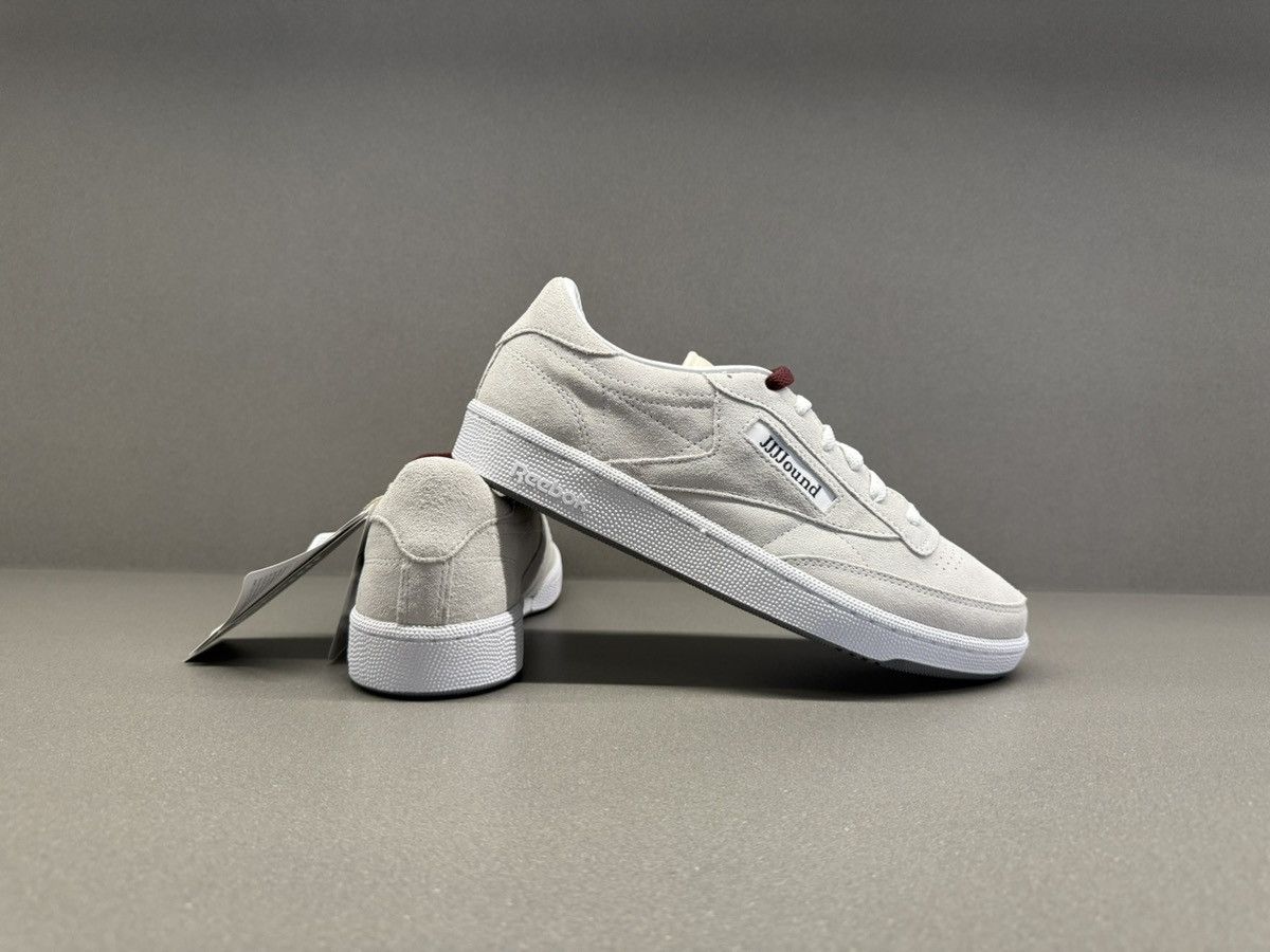 JJJJound × Reebok Reebok Club C 85 JJJJound Chalk Suede Size US 11.5 / EU 44-45 - 7 Thumbnail