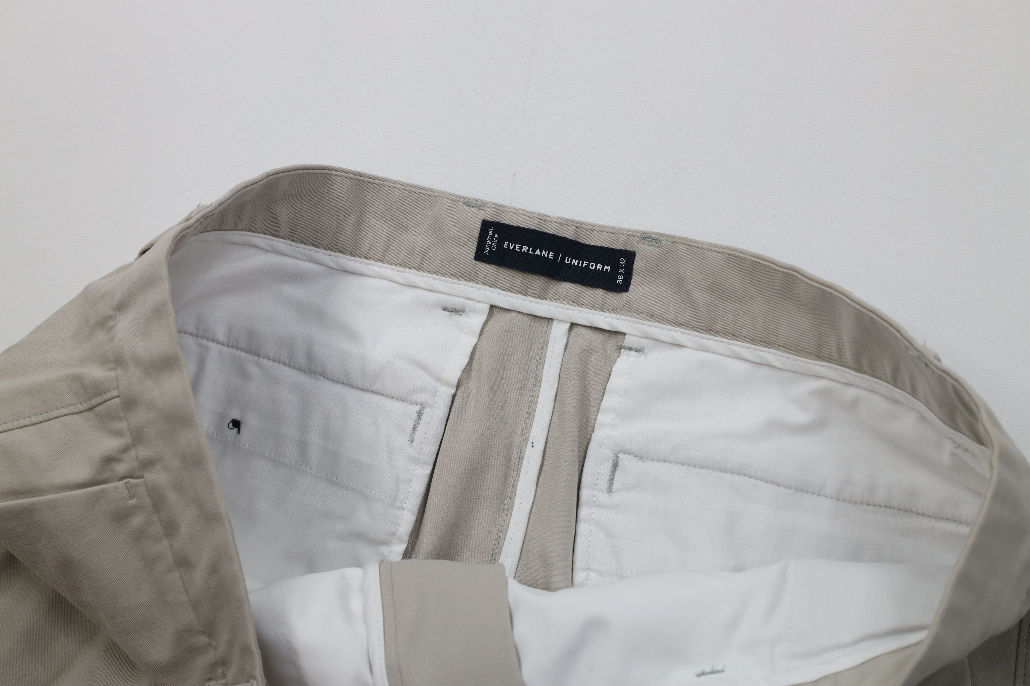 Everlane New Everlane Performance Straight Leg Chino Pants Stone Size US 38 / EU 54 - 8 Thumbnail