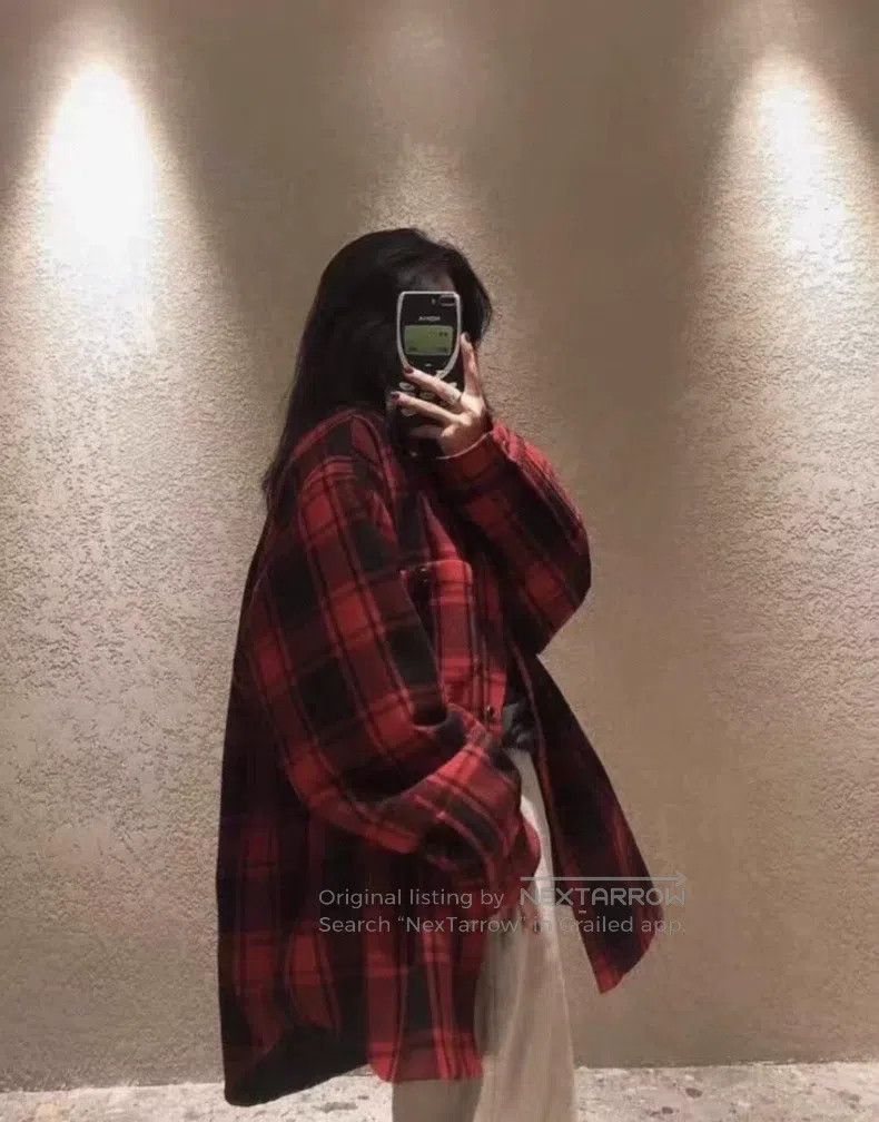Vetements VETEMENTS Red and Black Plaid Wool Shirt Size US S / EU 44-46 / 1 - 7 Thumbnail