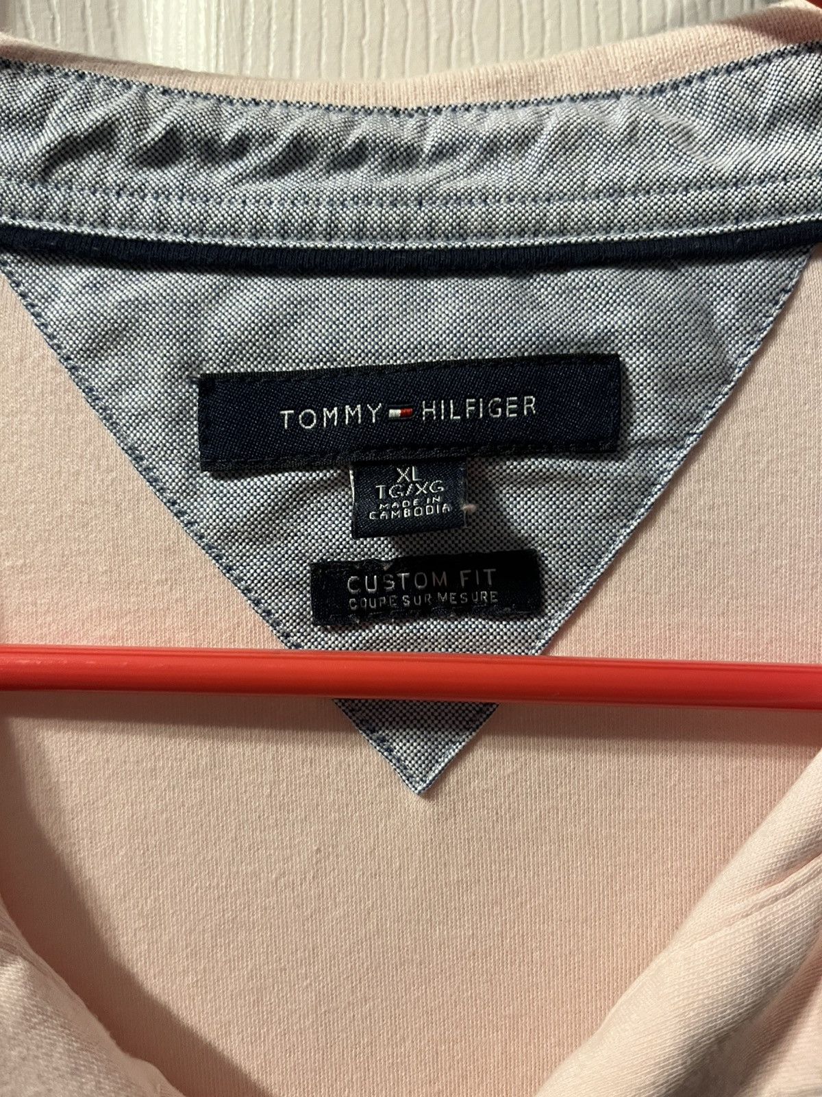 Tommy Hilfiger tommy hiliger pink polo shirt Size US XL / EU 56 / 4 - 3 Thumbnail