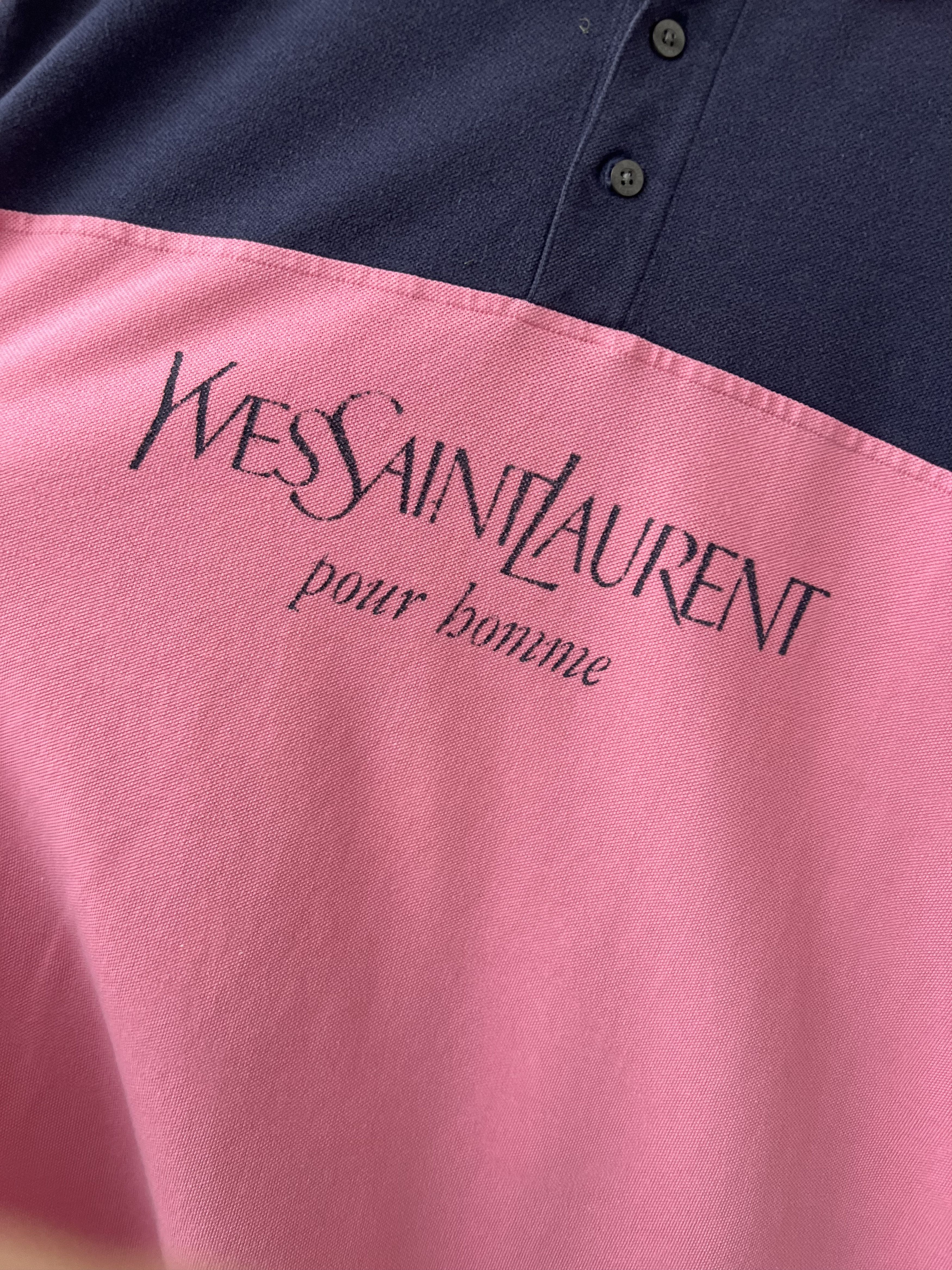 Yves Saint Laurent Yves Saint Laurent Polo Shirt Size US XL / EU 56 / 4 - 2 Thumbnail
