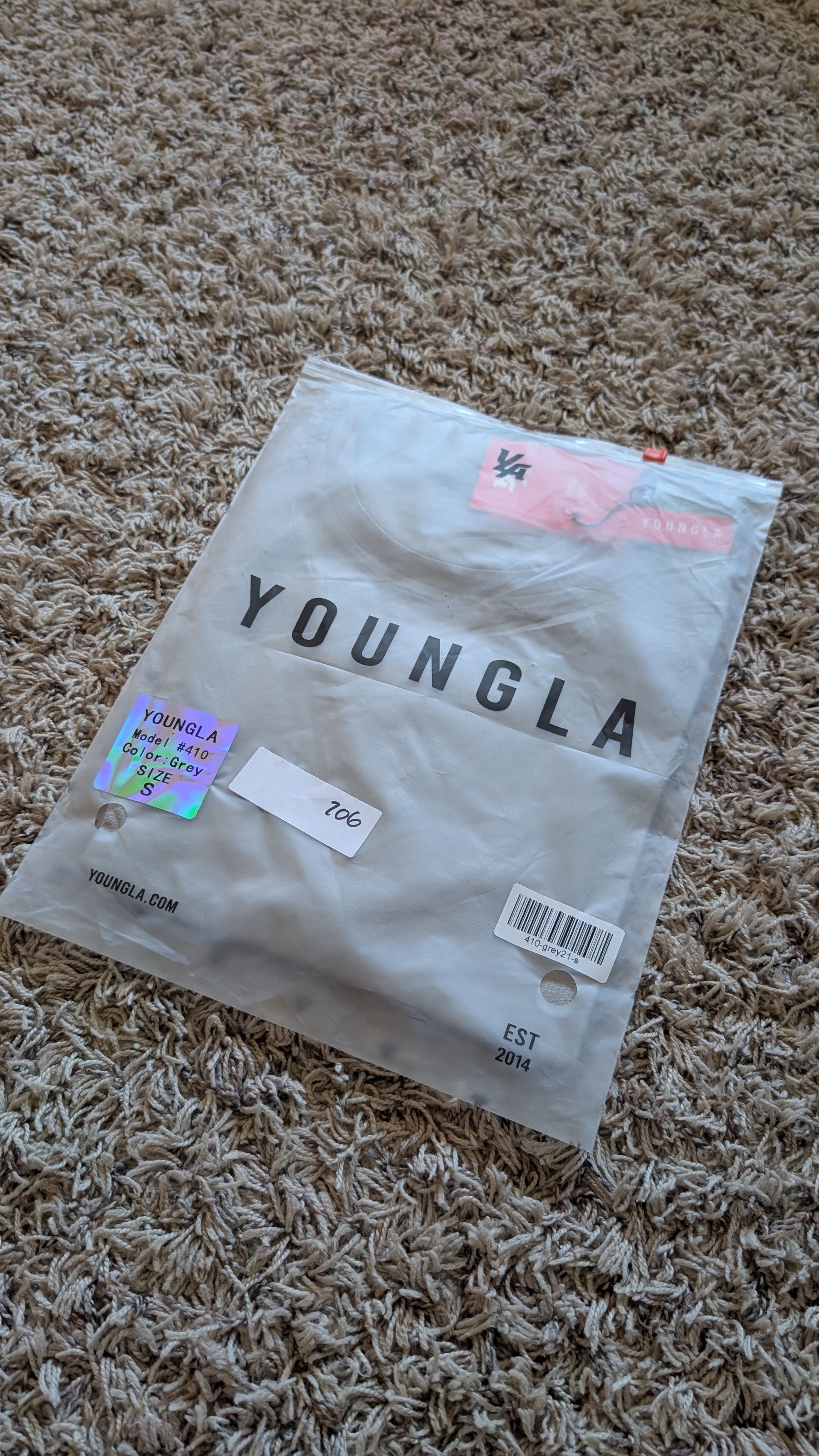 YoungLA YoungLA Mens Small Pump Cover S Sleeve Tee Gym Lifting🔥🔥 Size US S / EU 44-46 / 1 - 1 Thumbnail