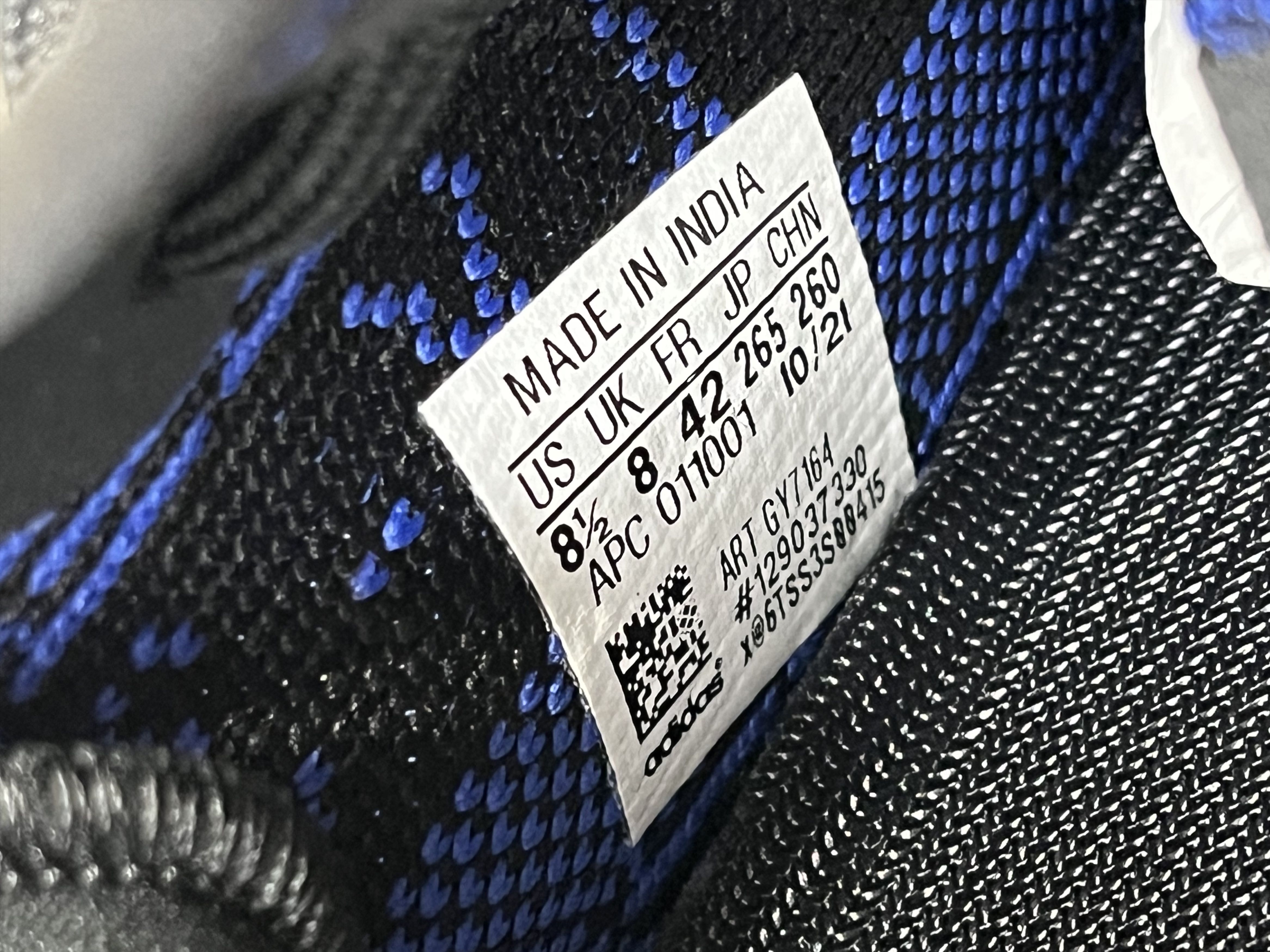 Adidas Adidas Yeezy Boost 350 V2 Dazzling Blue Size US 8.5 / EU 41-42 - 10 Thumbnail