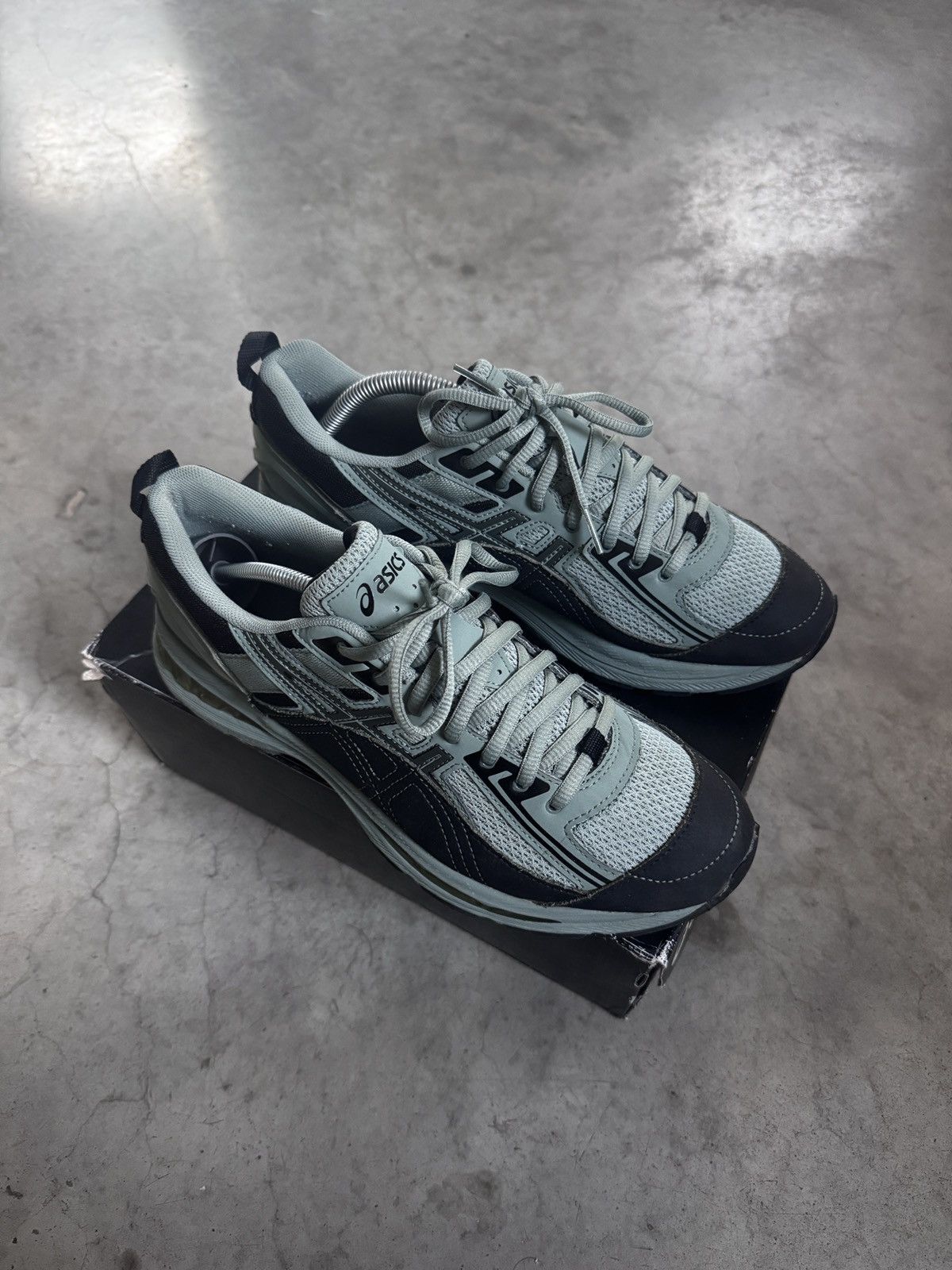 Asics × Kiko Kostadinov Kiko Kostadinov ASICS GEL-Burz 2 mousse de mer Size US 8.5 / EU 41-42 - 2 Thumbnail