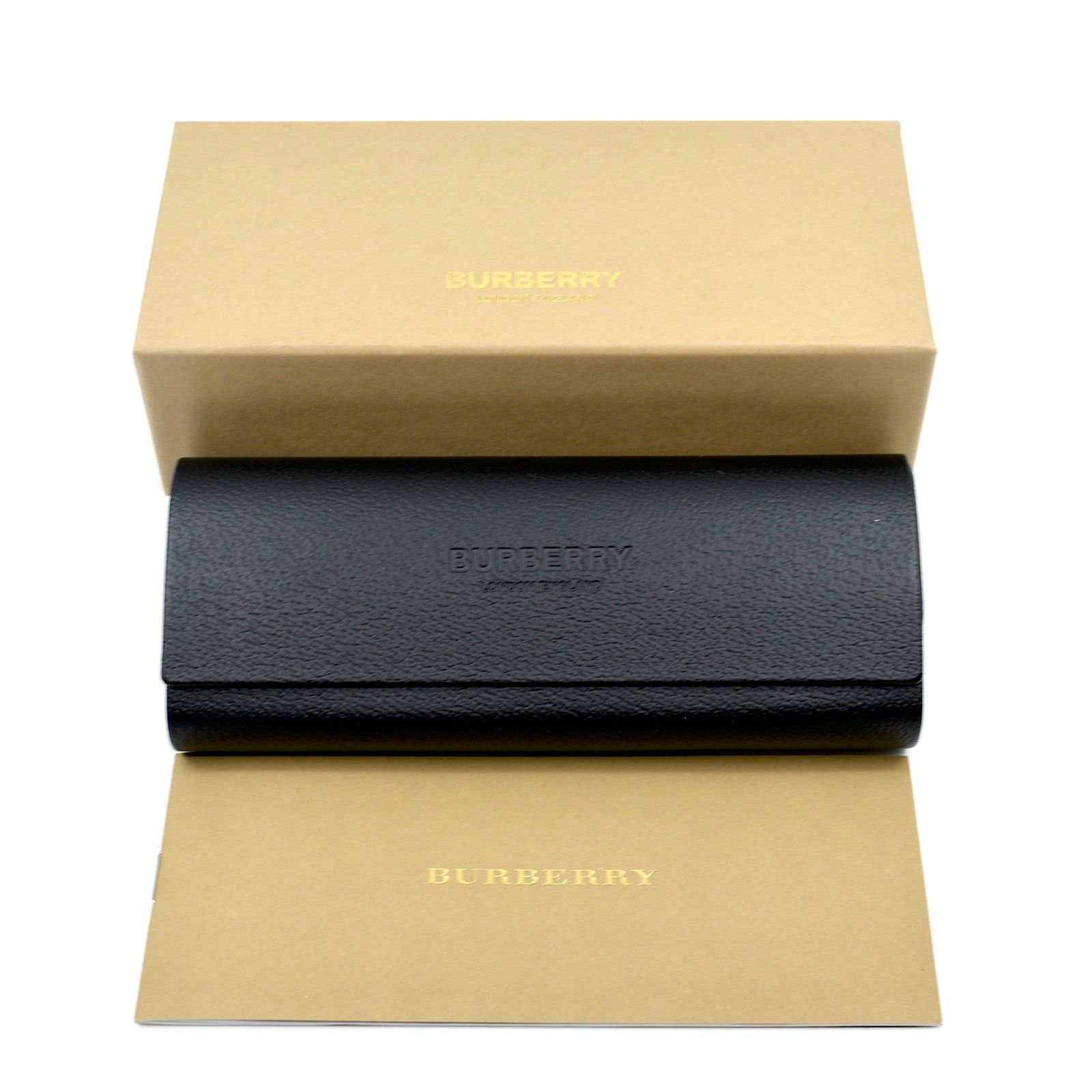 Burberry Burberry BE2308 3823 Transparent Brown/signature Eyeglasses Size ONE SIZE - 9 Thumbnail