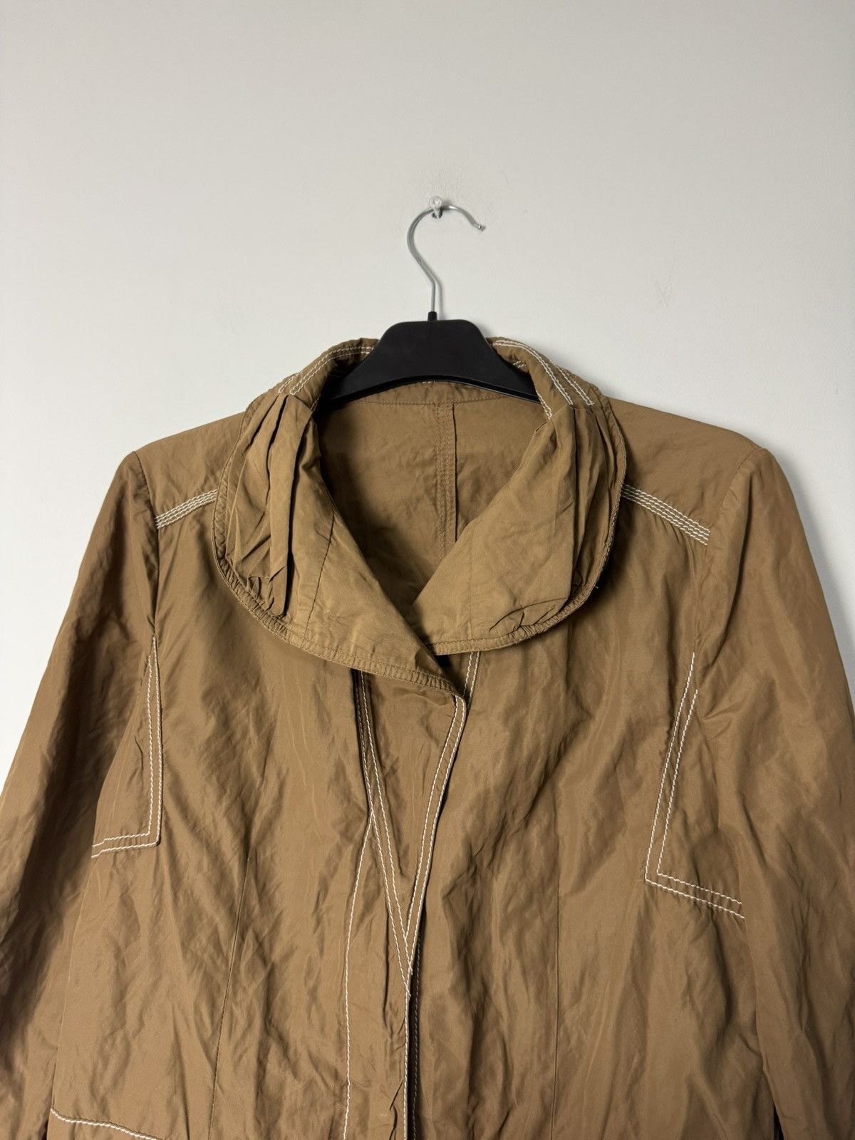 Moncler Moncler Light Brown Utility Jacket Luxury Designer Size M / US 6-8 / IT 42-44 - 4 Thumbnail