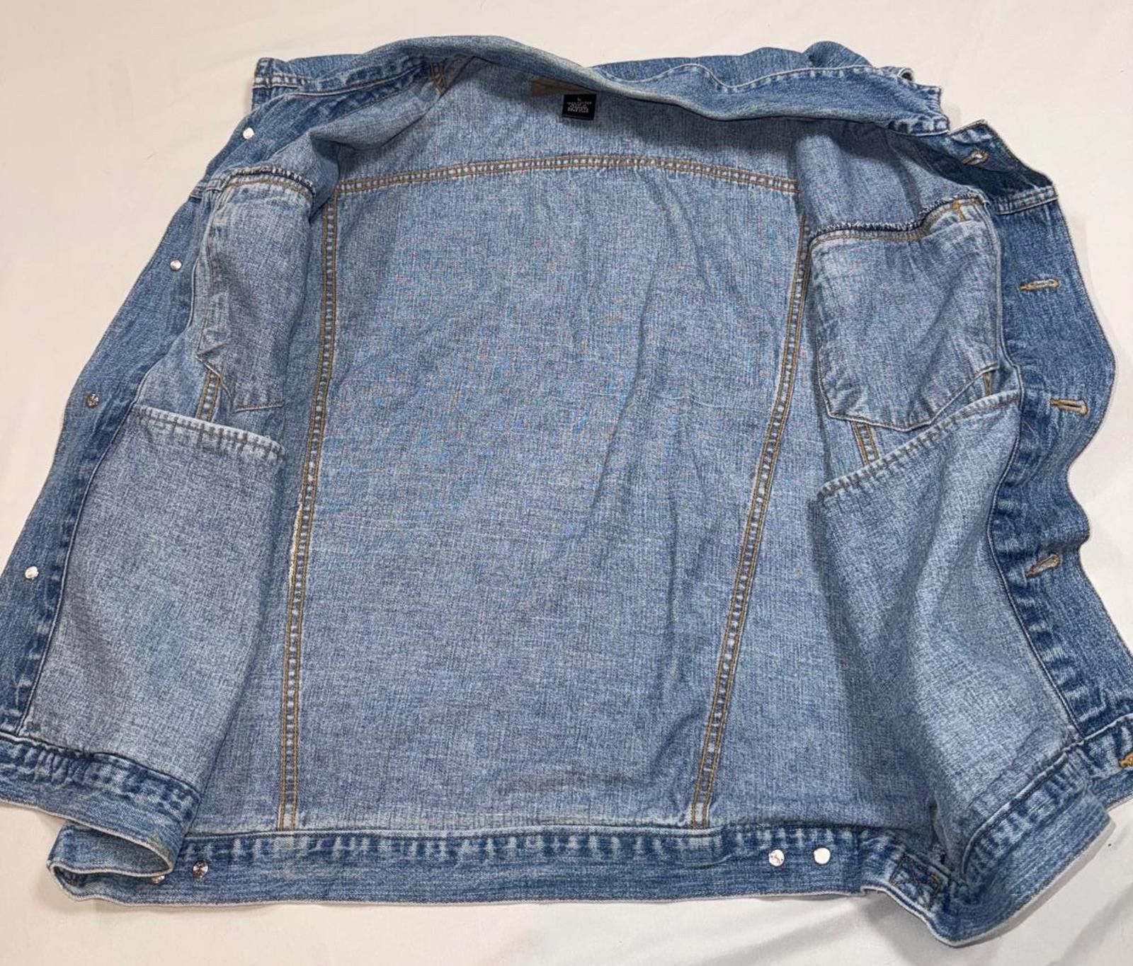 Unknown London VTG America Perry Ellis Blue Denim Vest Jacket Sleeveless Size US L / EU 52-54 / 3 - 4 Thumbnail
