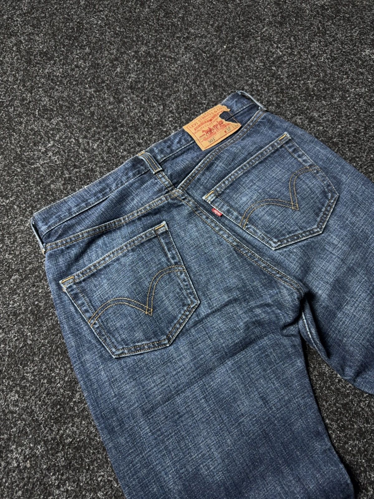 Levi's Levi’s Western Cowboy USA 501 Button Straight Jeans W31 L30 Size US 31 - 13 Thumbnail