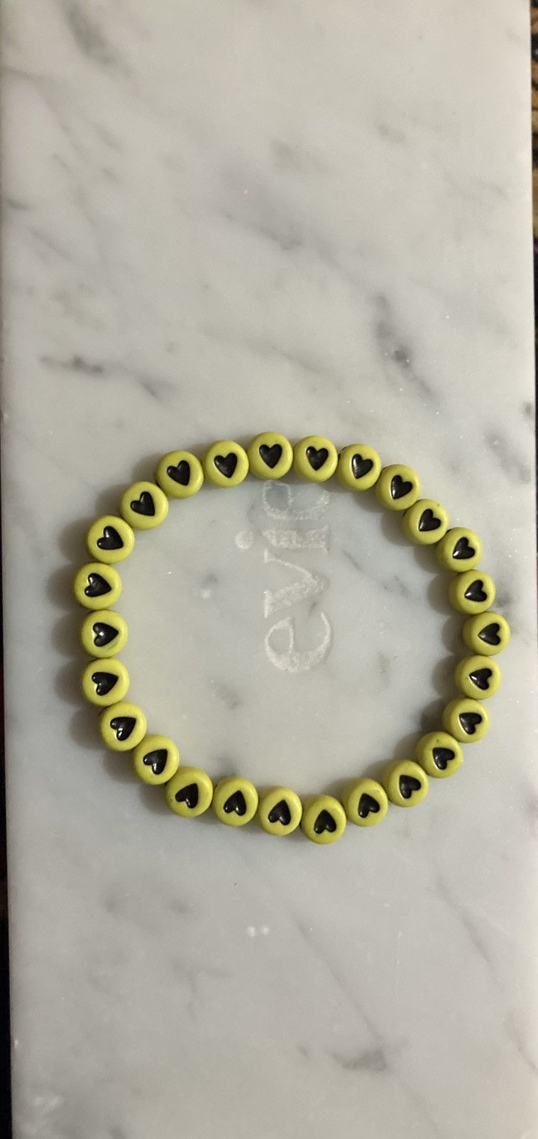 Other Yellow hearts beaded bracelet Size ONE SIZE - 1 Preview
