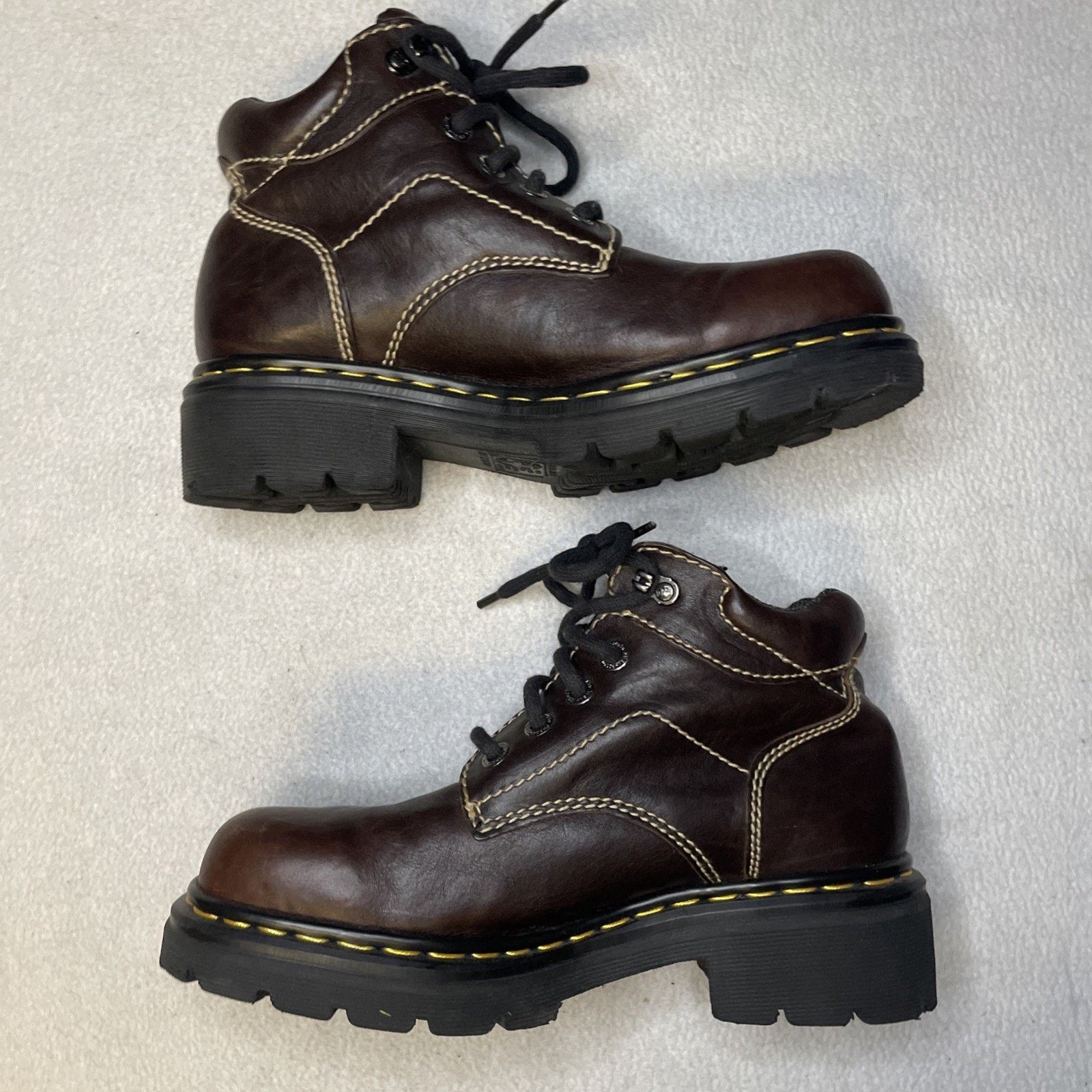 Dr. Martens Vtg Dr. Martens 9271 Made in England Brown Leather Boot UK 7 Size US 8 / EU 41 - 8 Thumbnail
