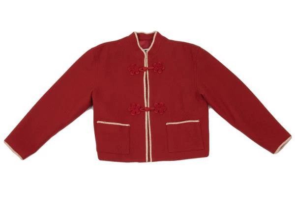 Issey Miyake issey miyake Red button-down coat Size M / US 6-8 / IT 42-44 - 1 Thumbnail