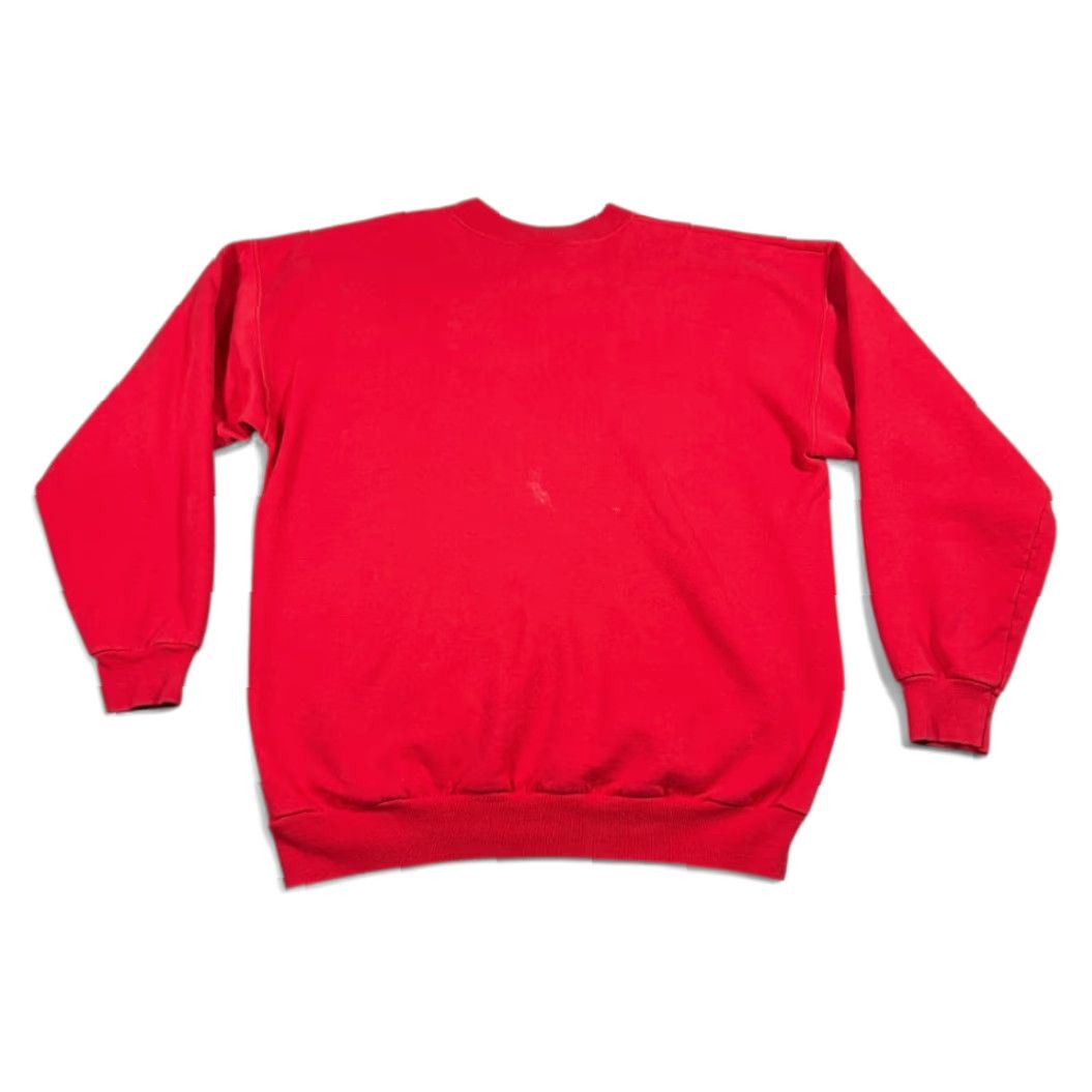 Disney VINTAGE Disney Mickey Mouse Sweater Adult LARGE Red Disney Store Sweatshirt Crew Neck Mens Sweatshirt 90s Cartoon Size US L / EU 52-54 / 3 - 3 Thumbnail