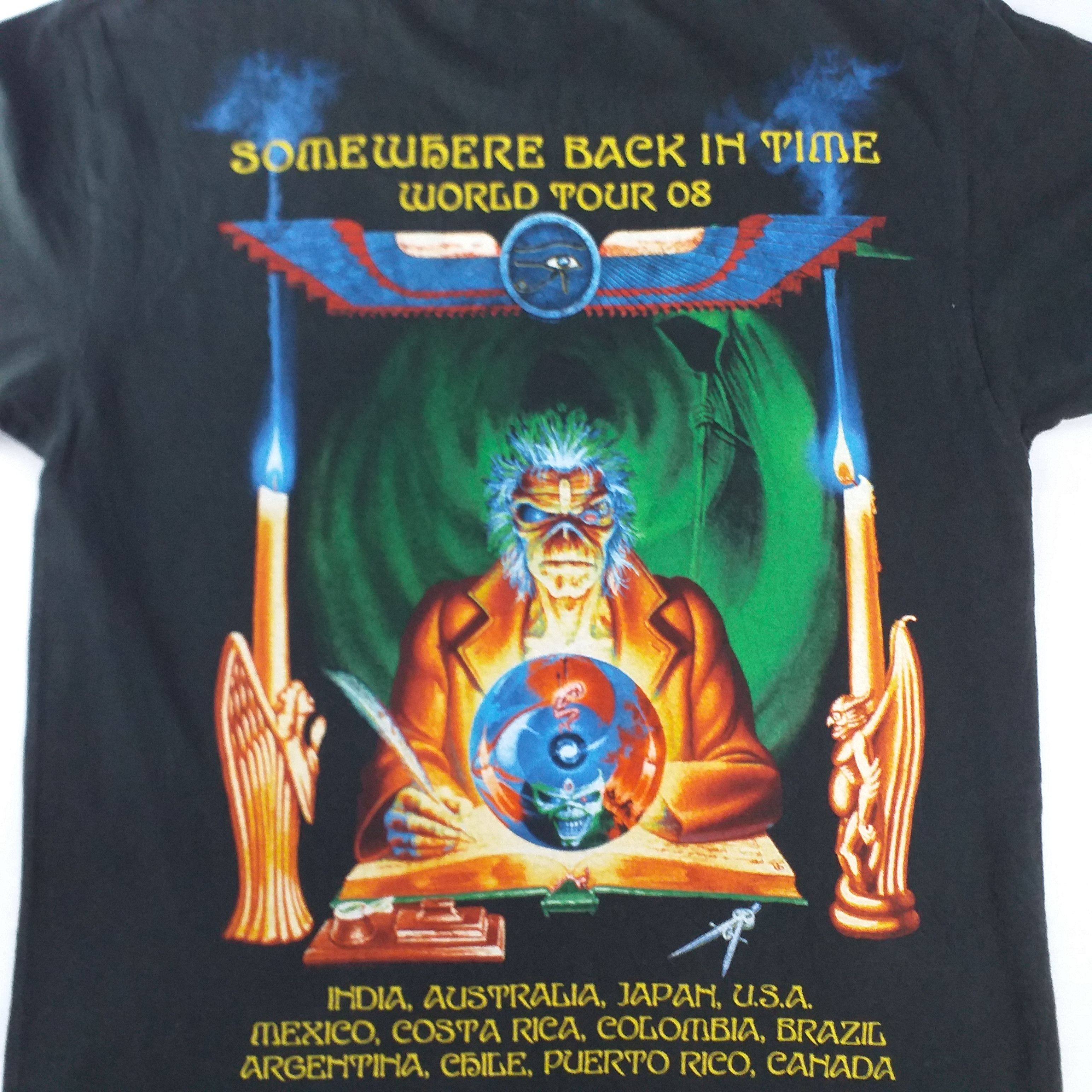 Band Tees Vintage Band Tees Iron Maiden Medium Tshirt -E068 Size US M / EU 48-50 / 2 - 5 Thumbnail