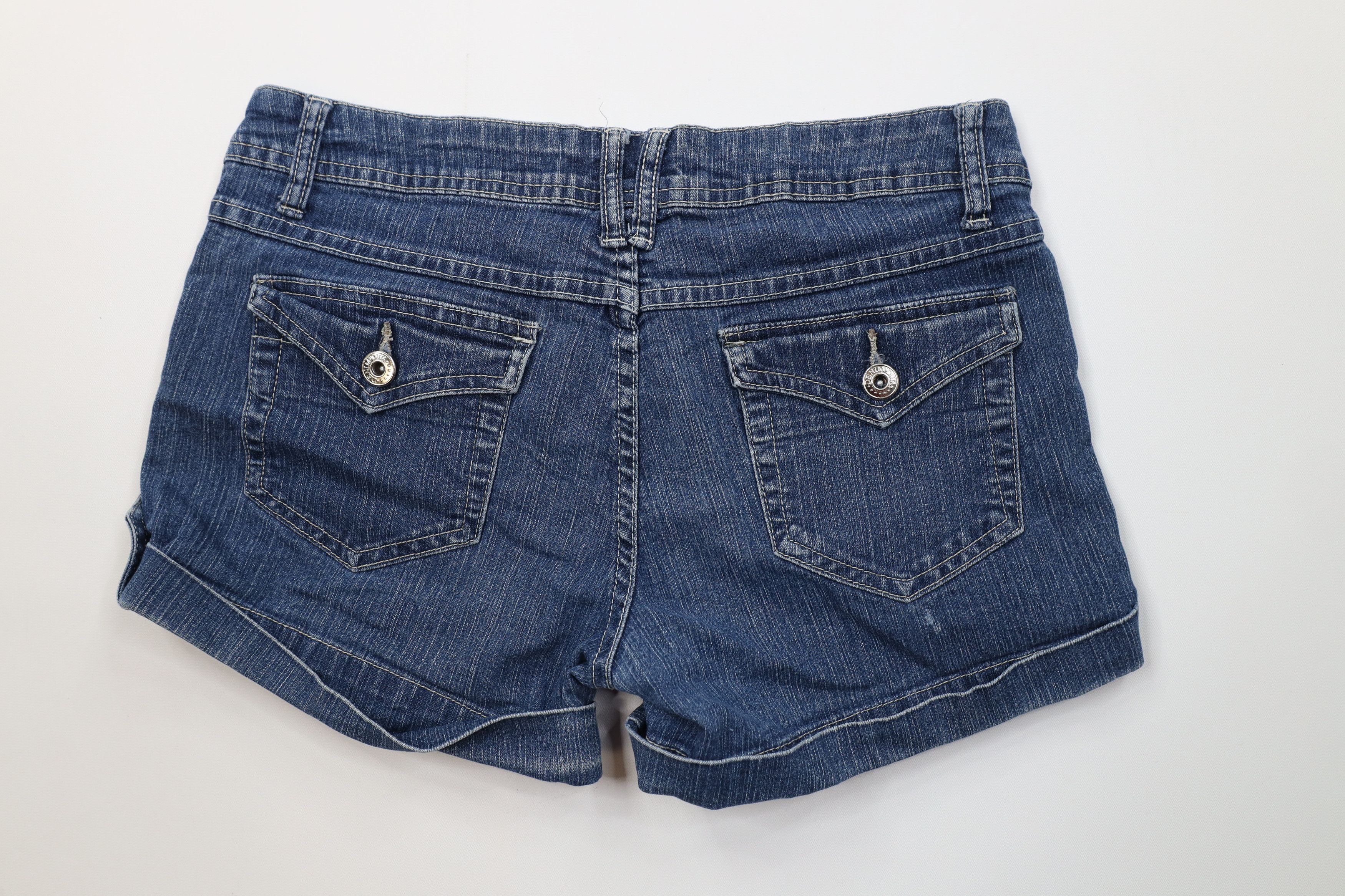 Vintage Vintage 90s Y2K Babydoll Bella Fairy Denim Jean Shorts Size 28" / US 6 / IT 42 - 7 Thumbnail